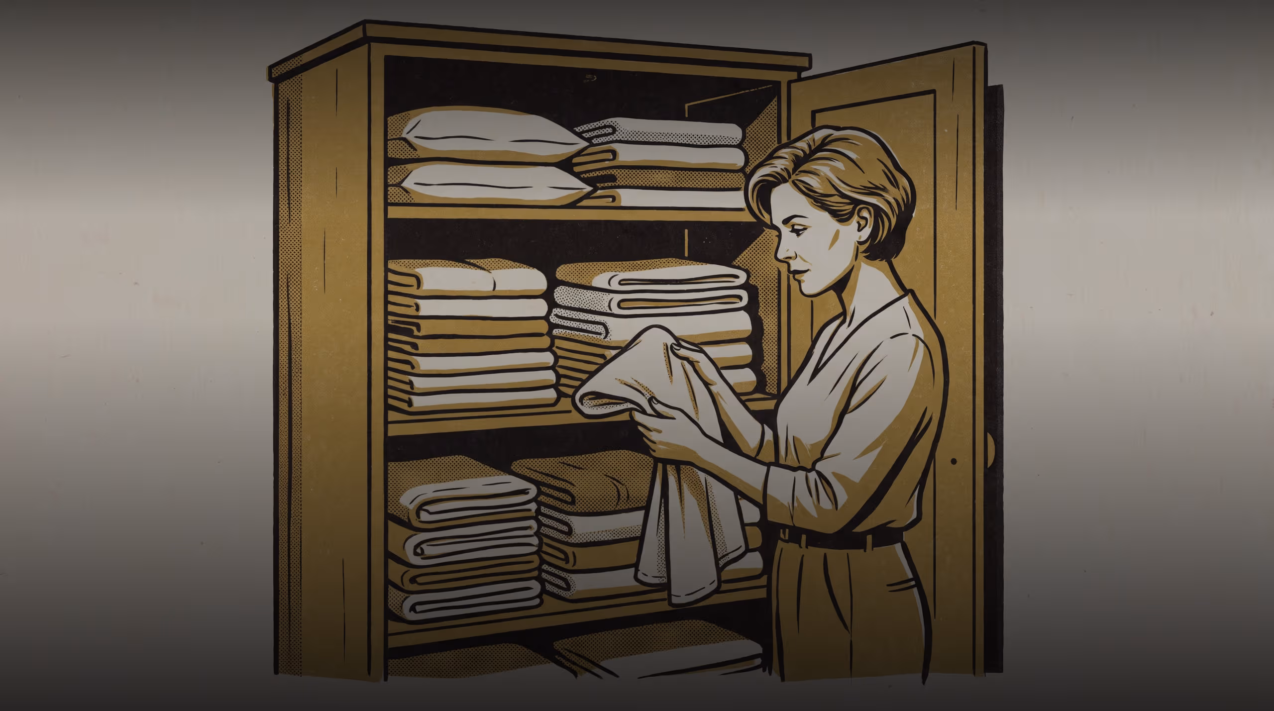 Illustration for 'It's Not Going Back on That Shelf': A Three-Kind Taxonomy for the Shared Linen Cupboard