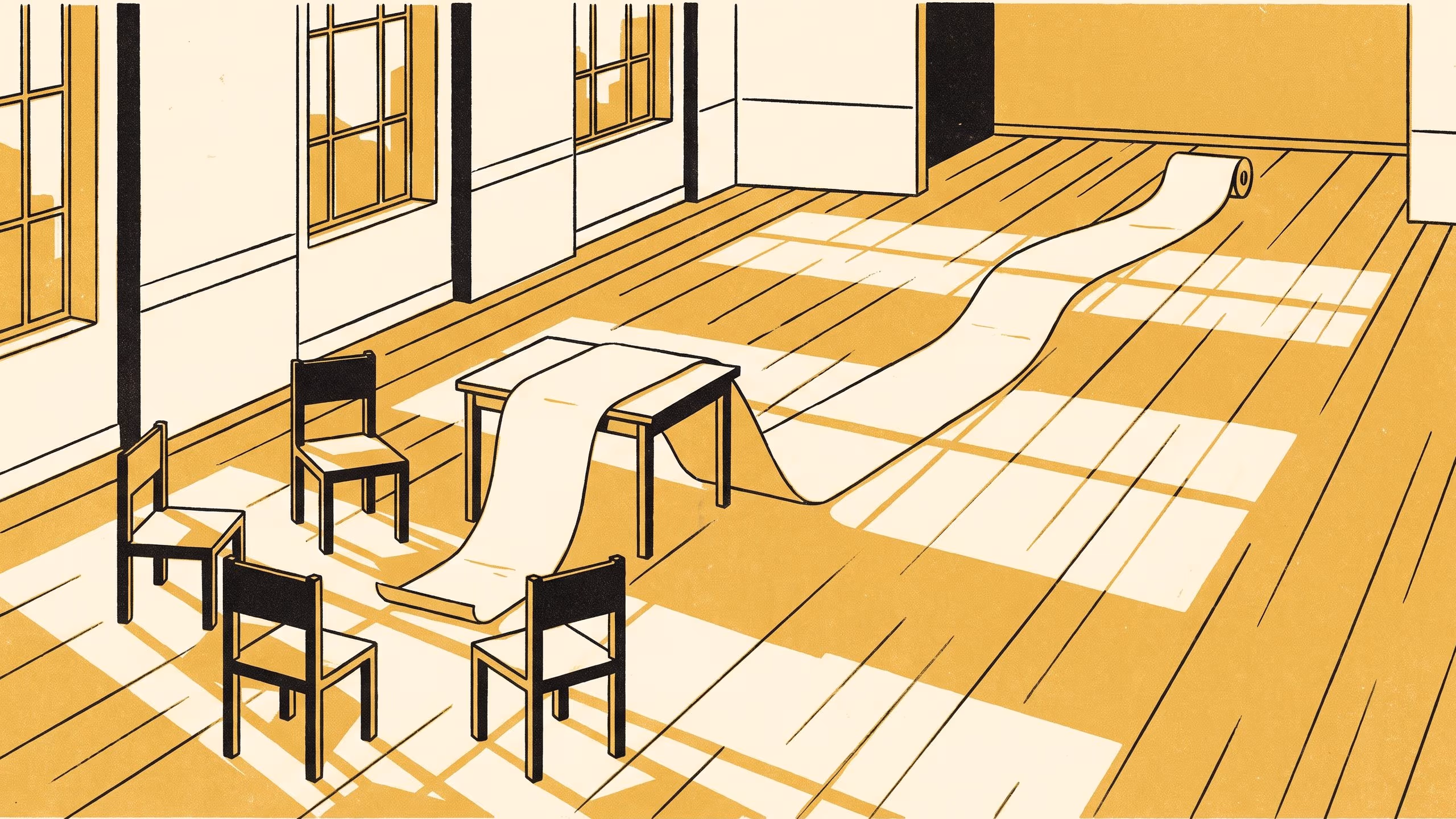 Illustration for Small Cohorts. Long Attention.: A display campaign from the School of Continuous Improvement on staying with rare-condition research after the first results are in.