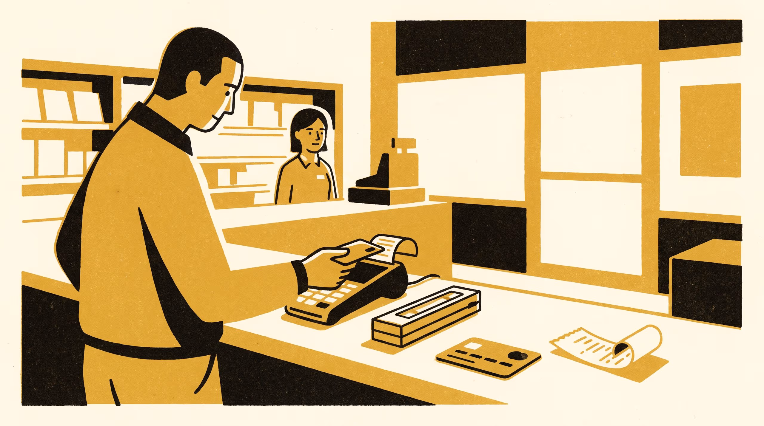 Illustration for No Correlation, No Cancellation: A research-teaser marketing poster for Lecturer Lindiwe Achterberg, School of Emergent Priorities, built around the Counter Rapport Index's null finding across eighteen months of checkout data