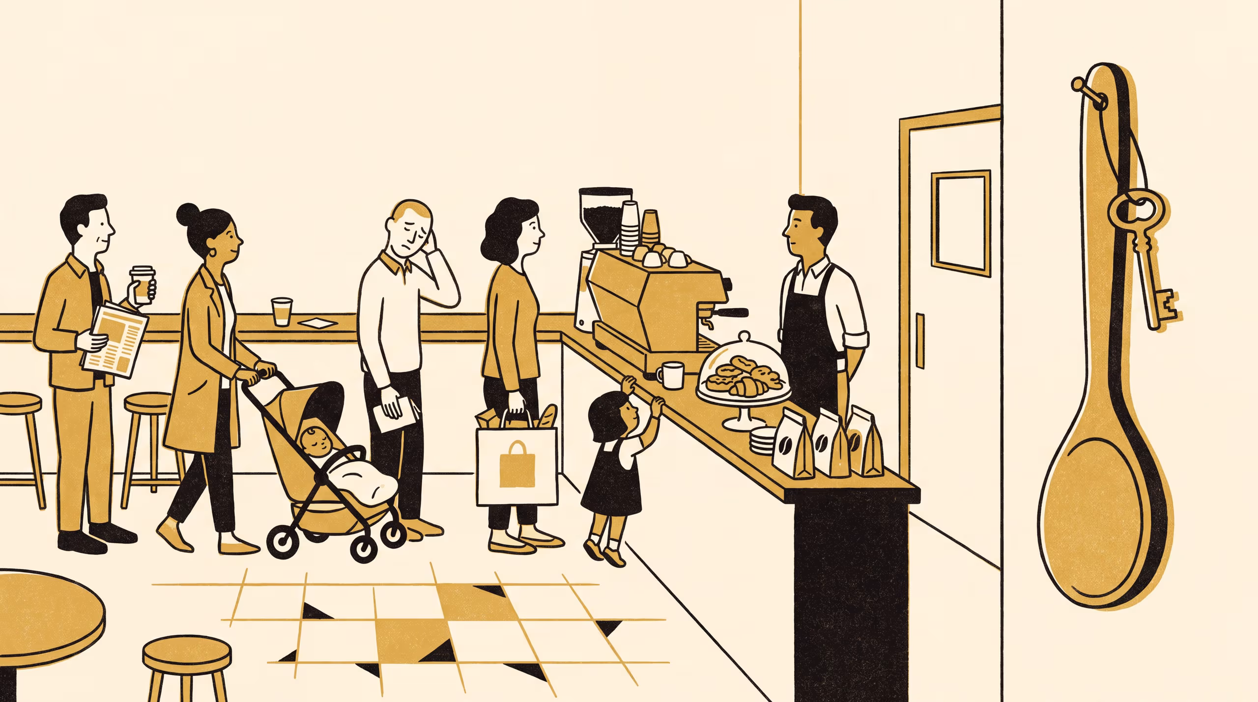 Illustration for Towards a Spoon for Every Kind of Asker