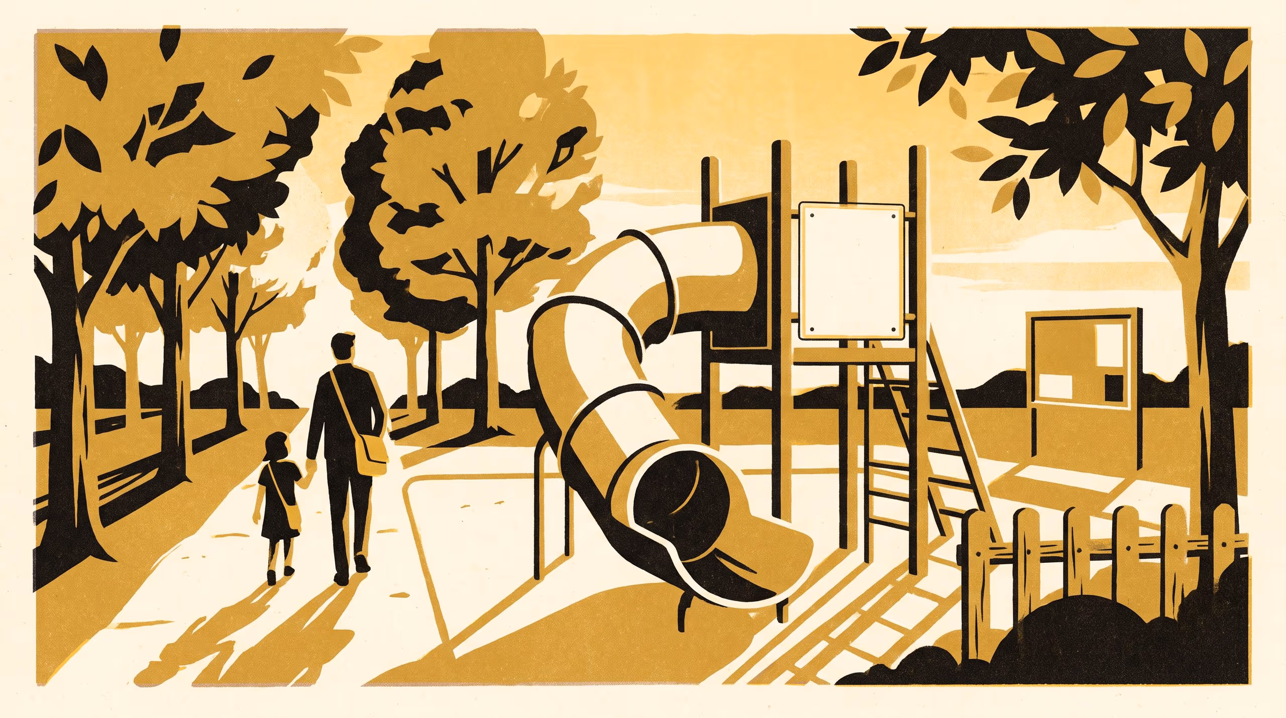 Illustration for Still Deciding, Years Later: A Civic Marketing Brochure on the Public Records Nobody Revisits
