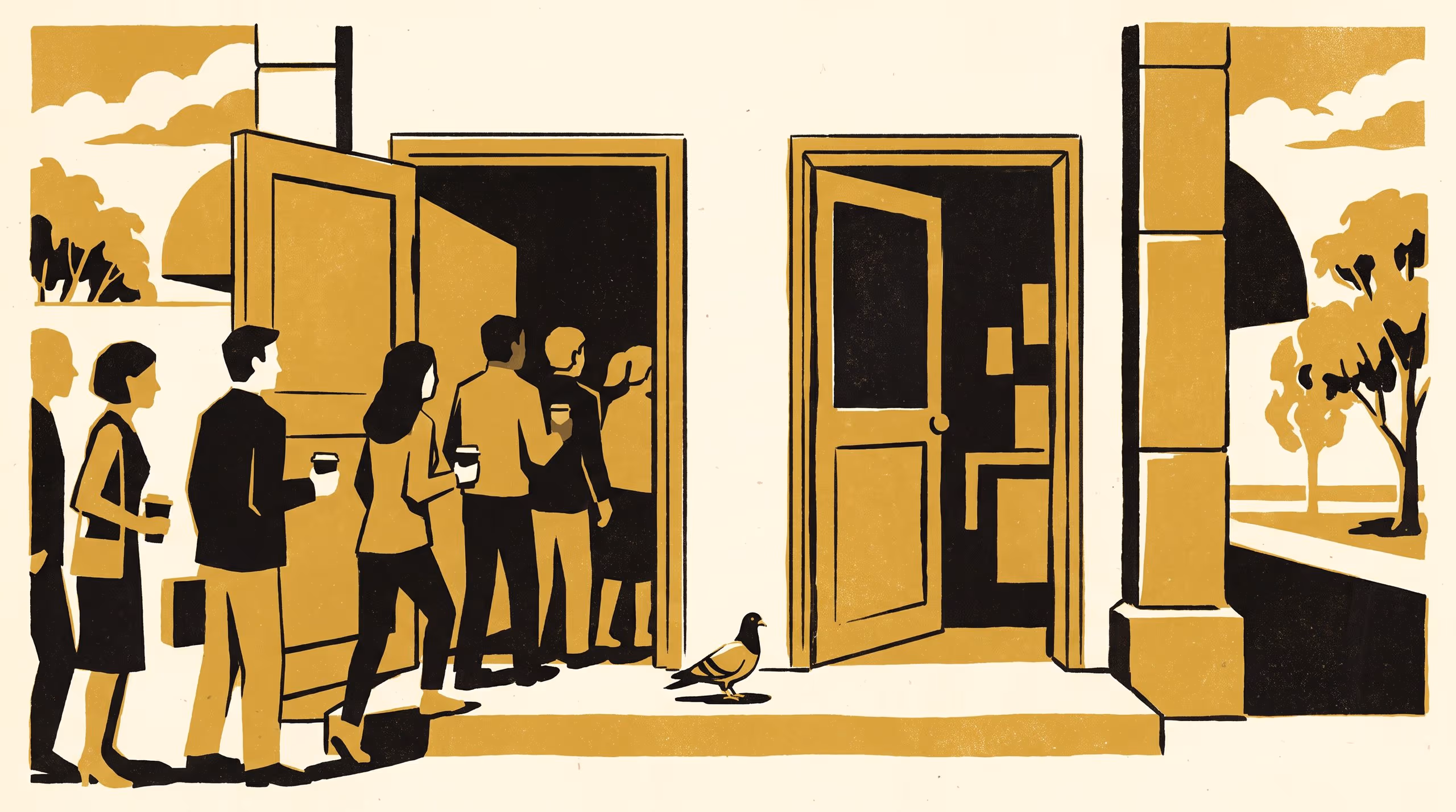 Illustration for The Coffee-Queue Pigeon as an Allocation Instrument: Ideas worth measuring