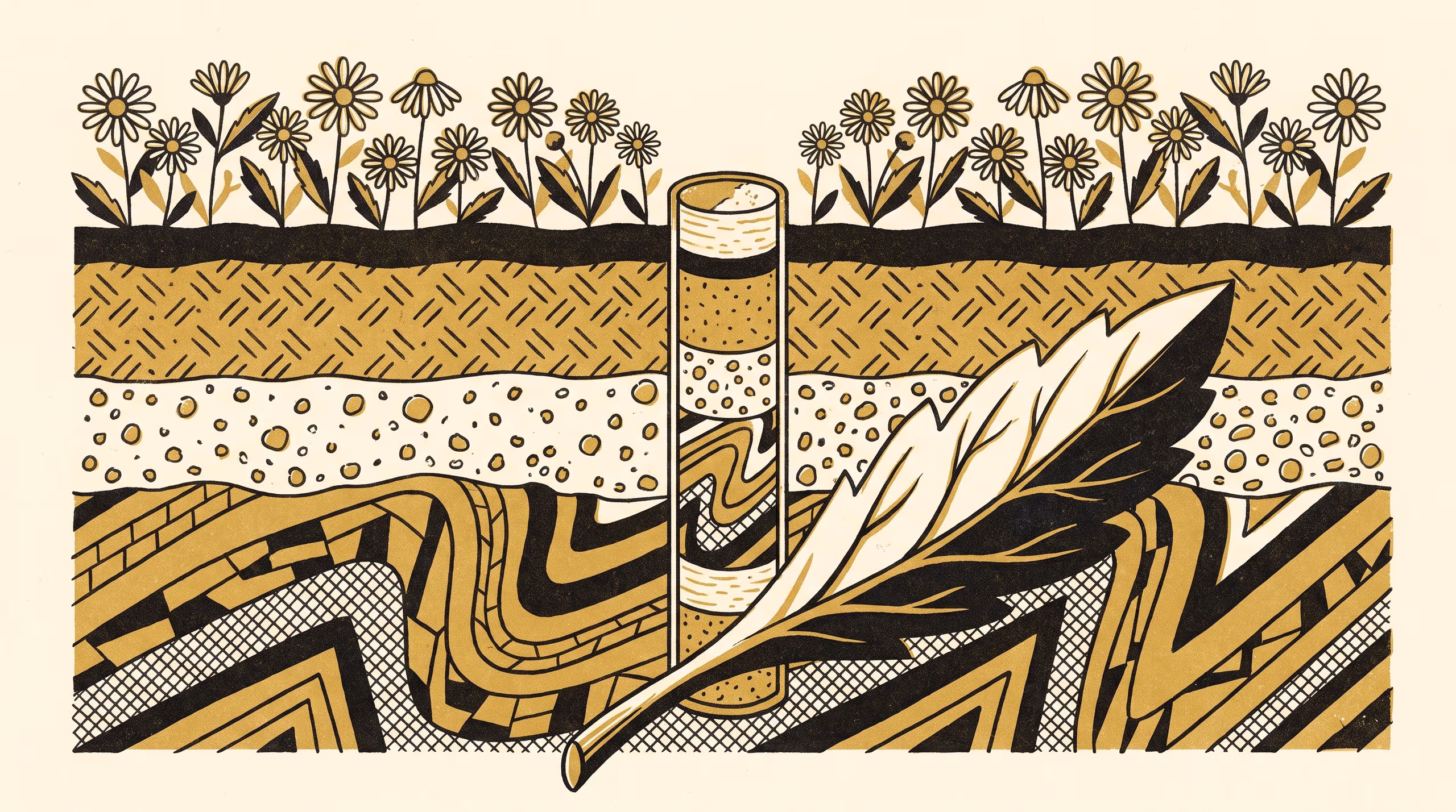 Illustration for Bitter Ground: The case for a daisy family read from the soil up