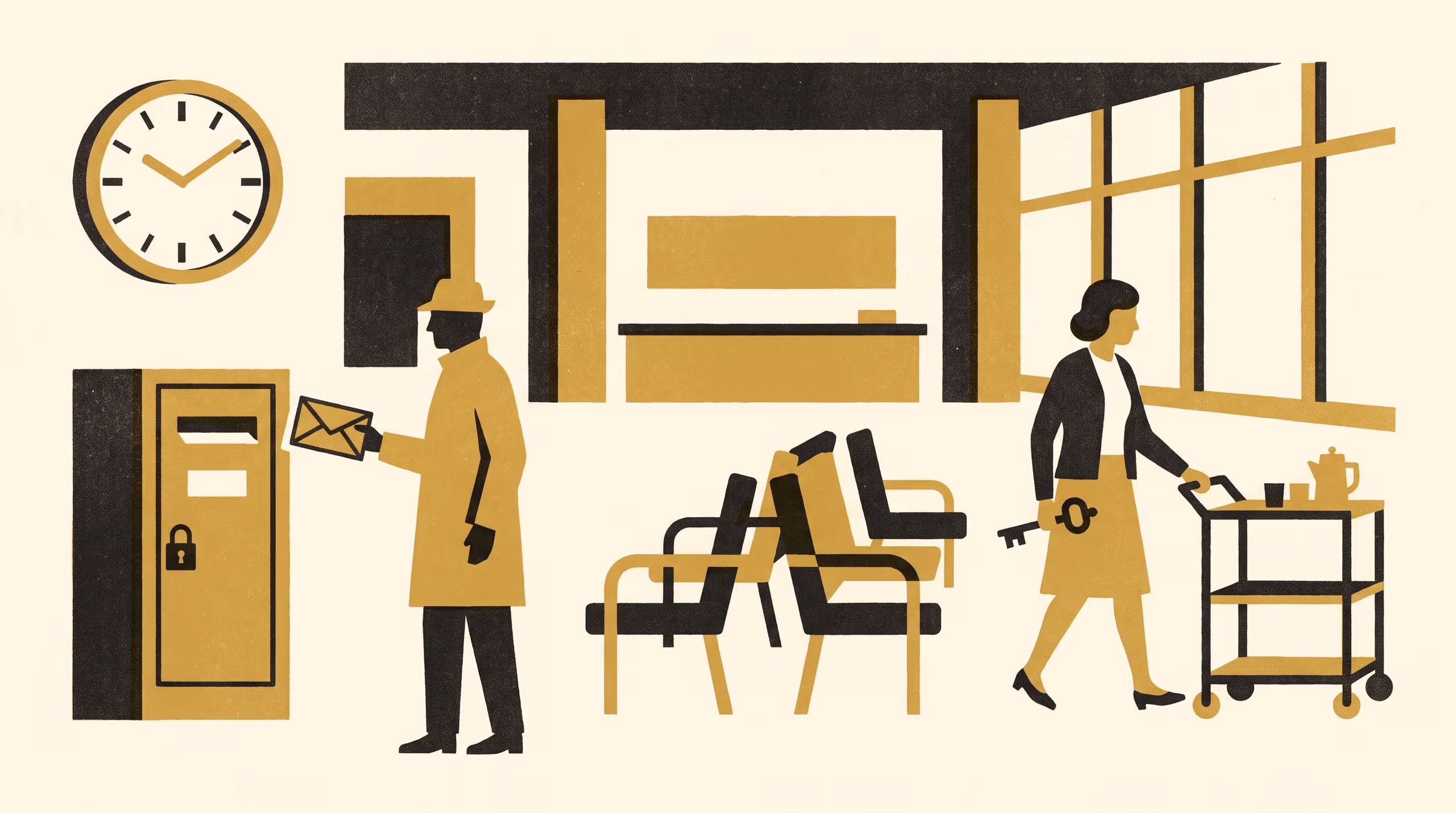 Illustration for Late, Still Lodged: A university that counts