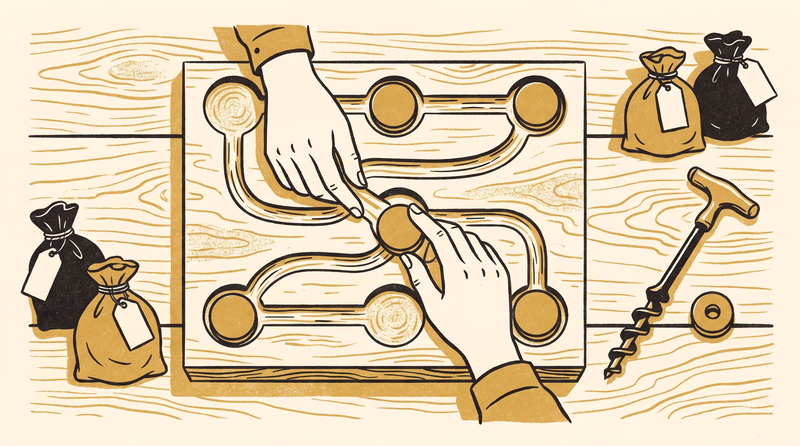 Illustration for Every Token in Its Place: Come and see