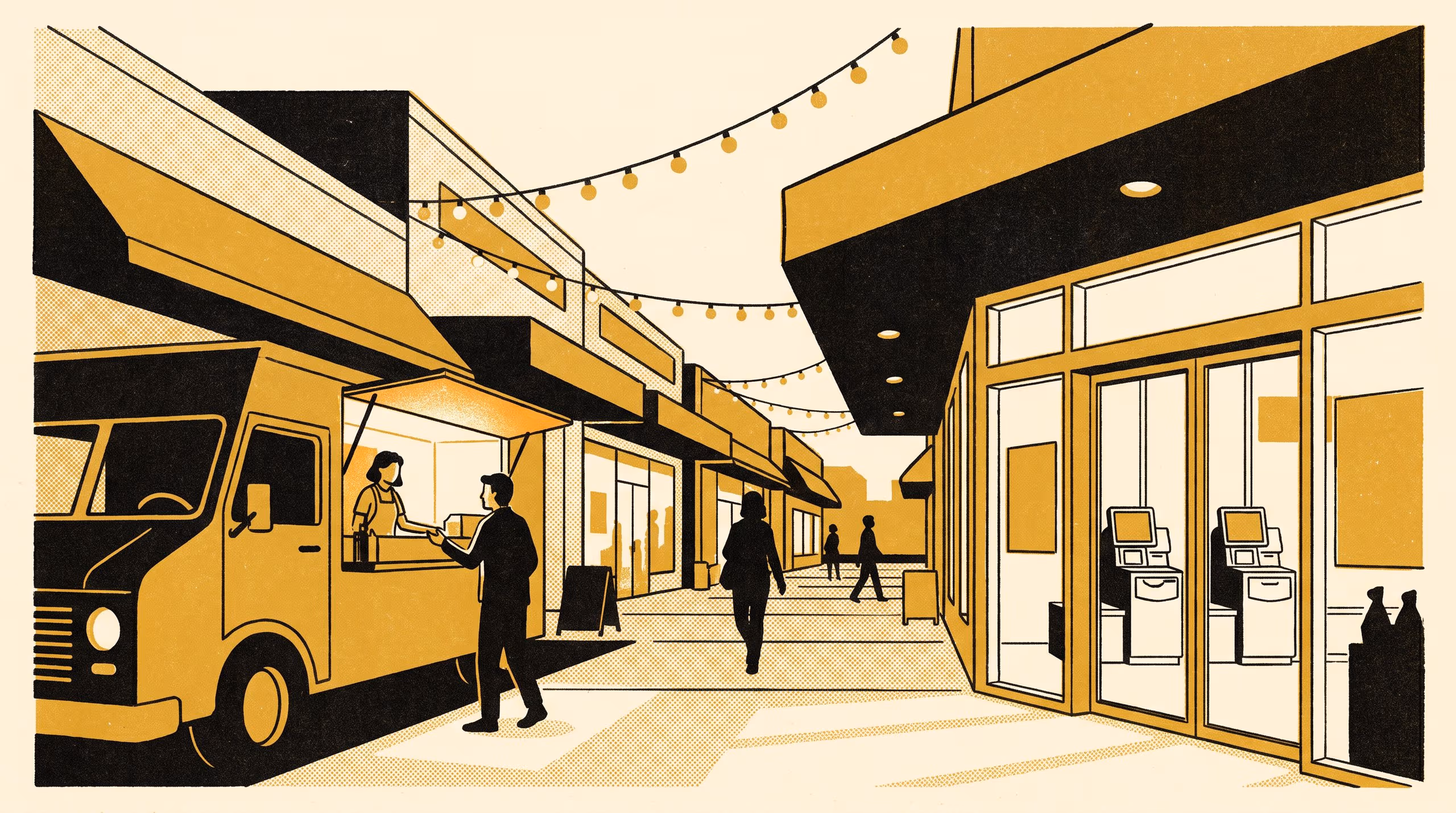 Illustration for Five Levels From First Assist to Fully Scored: The Slop University Small-Commerce Capability Partnership