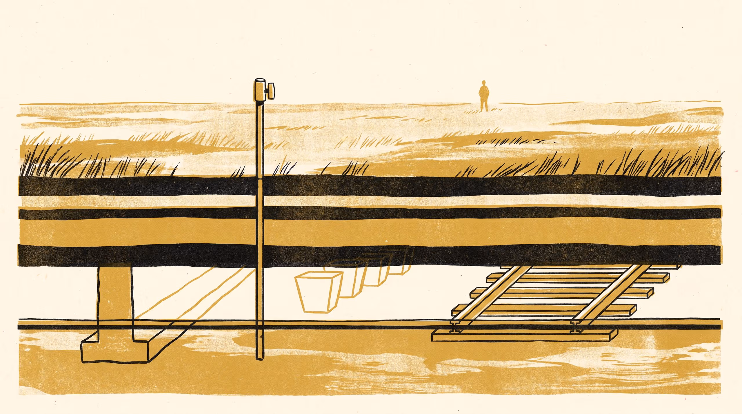 Illustration for What Stays Buried: The case for protecting the past where it lies