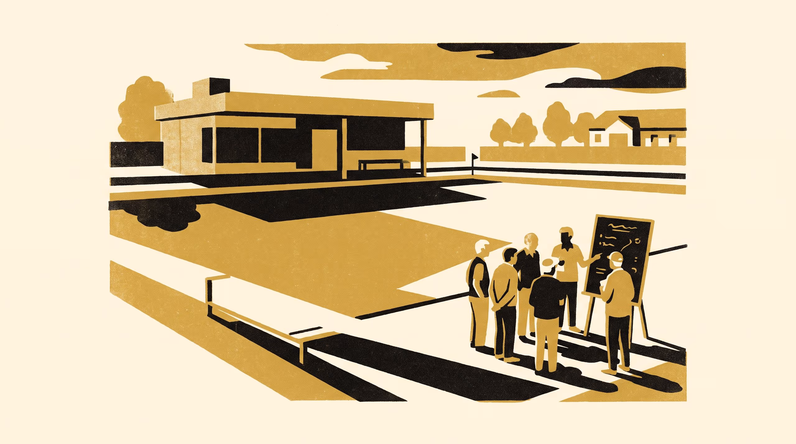 Illustration for Every Green Has Its Committee: Come and see.