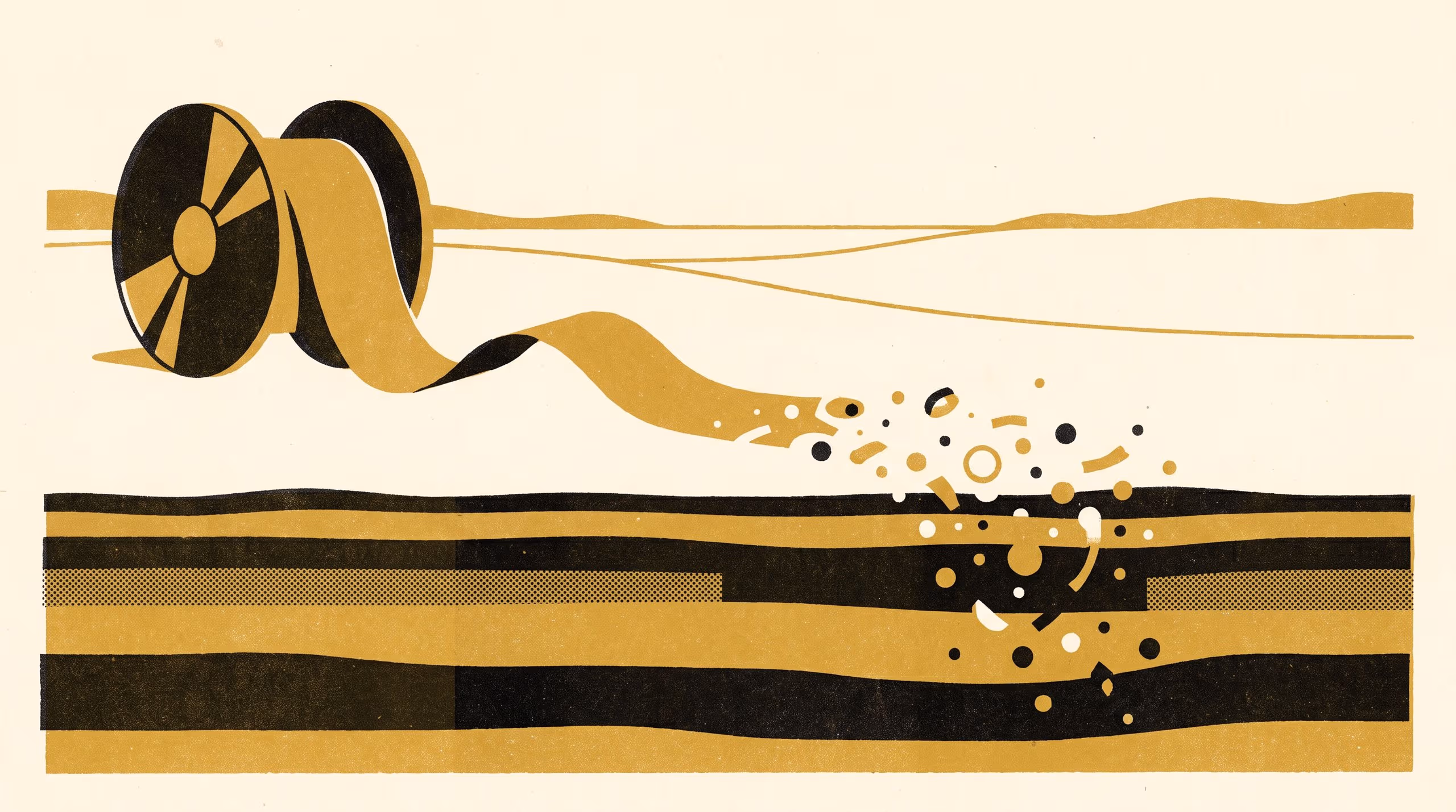 Illustration for Made to Come Apart: Our research on materials that are designed to end