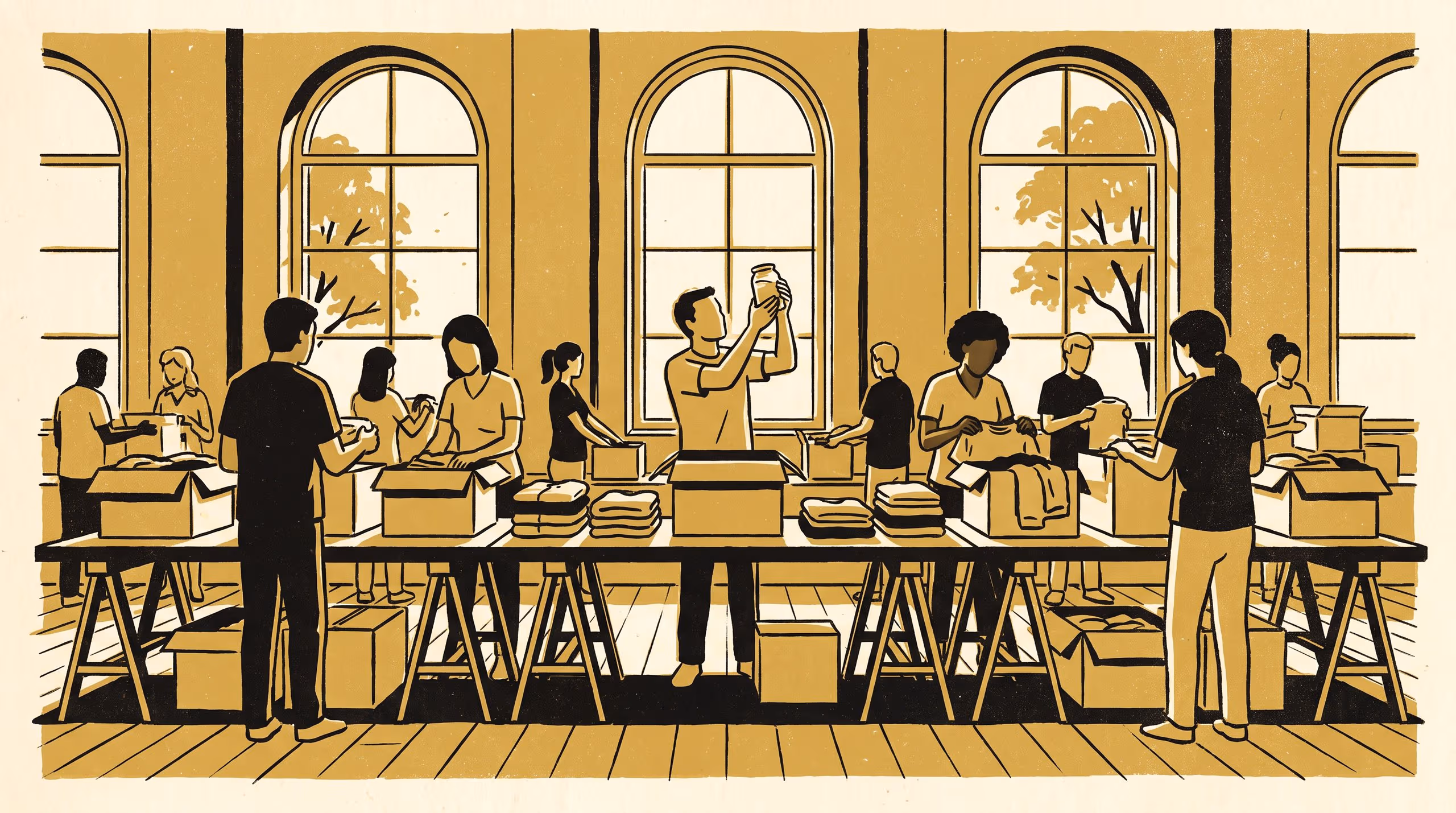 Illustration for Someone Has to Look: For everything the neighbourhood hands over