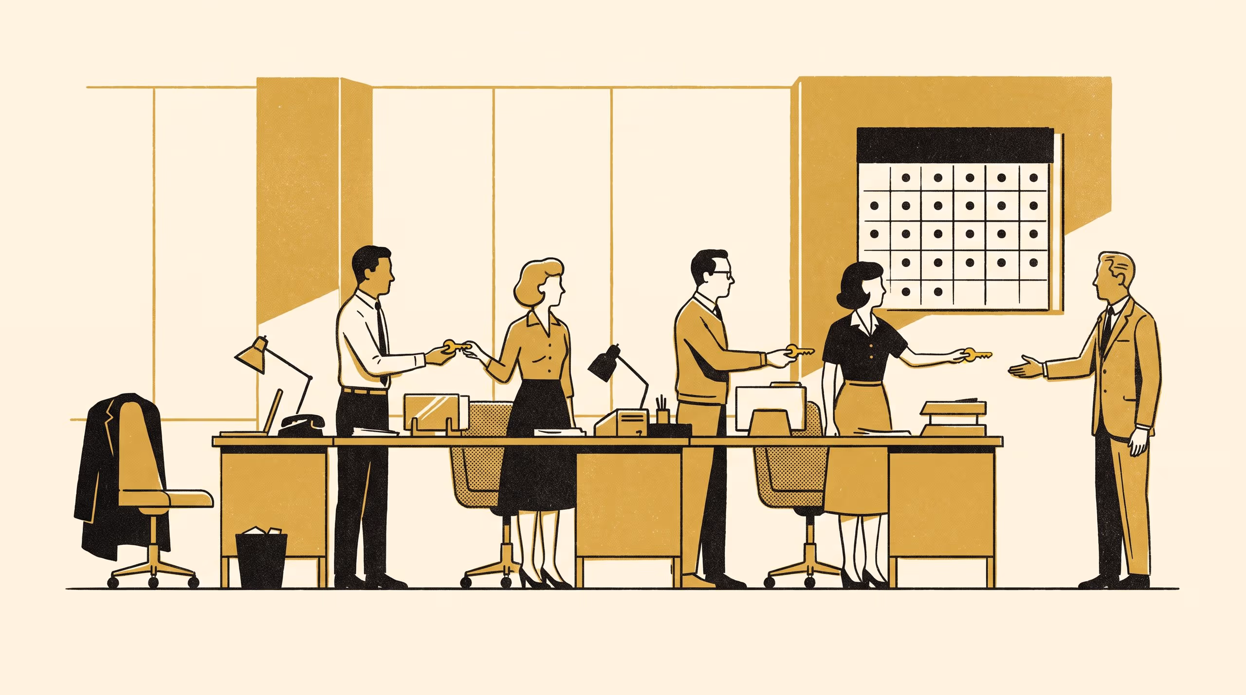Illustration for Is Anyone Ever Really Away?: A university that counts