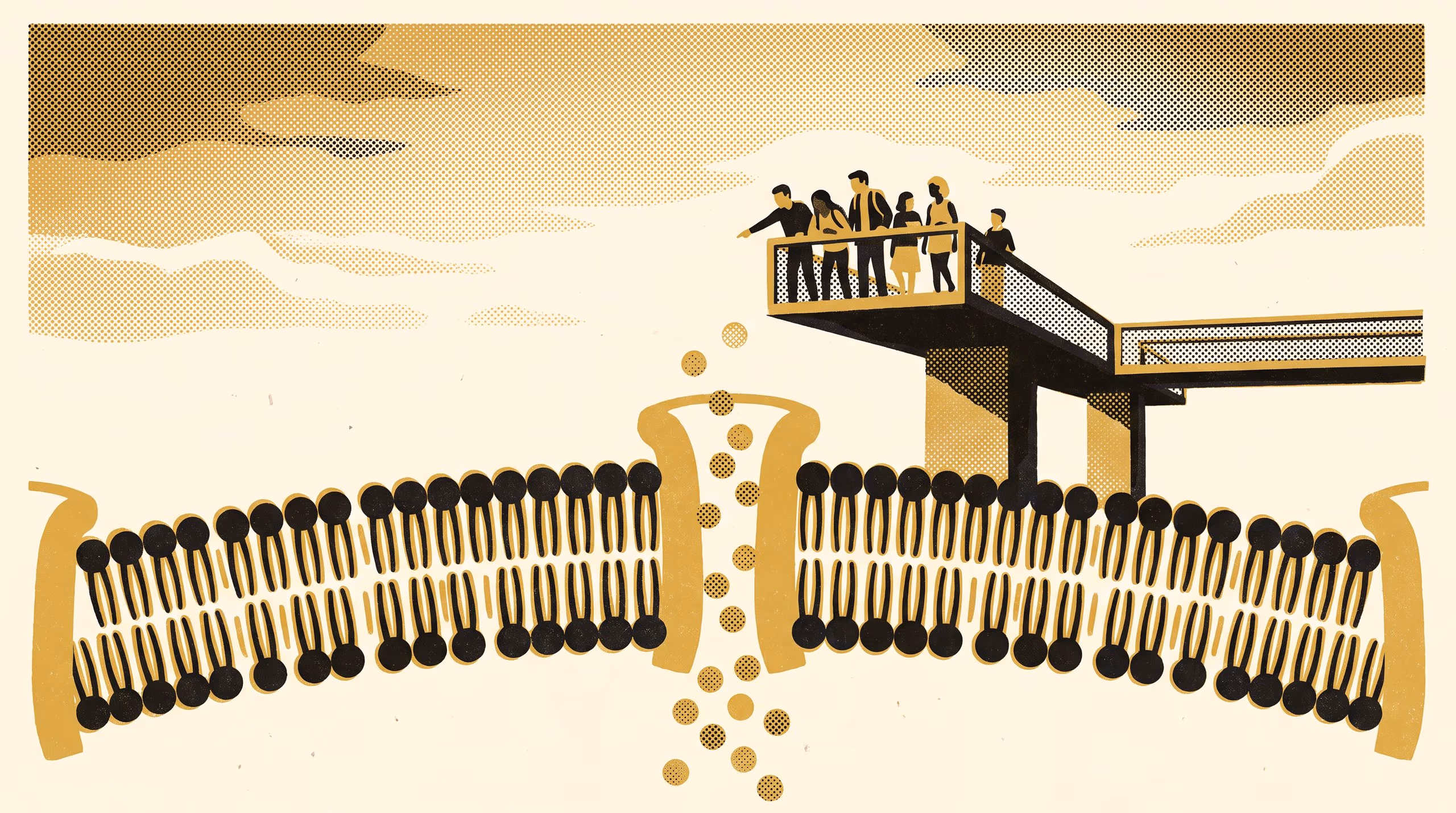 Illustration for Open at Threshold: Study at the School of Emergent Priorities