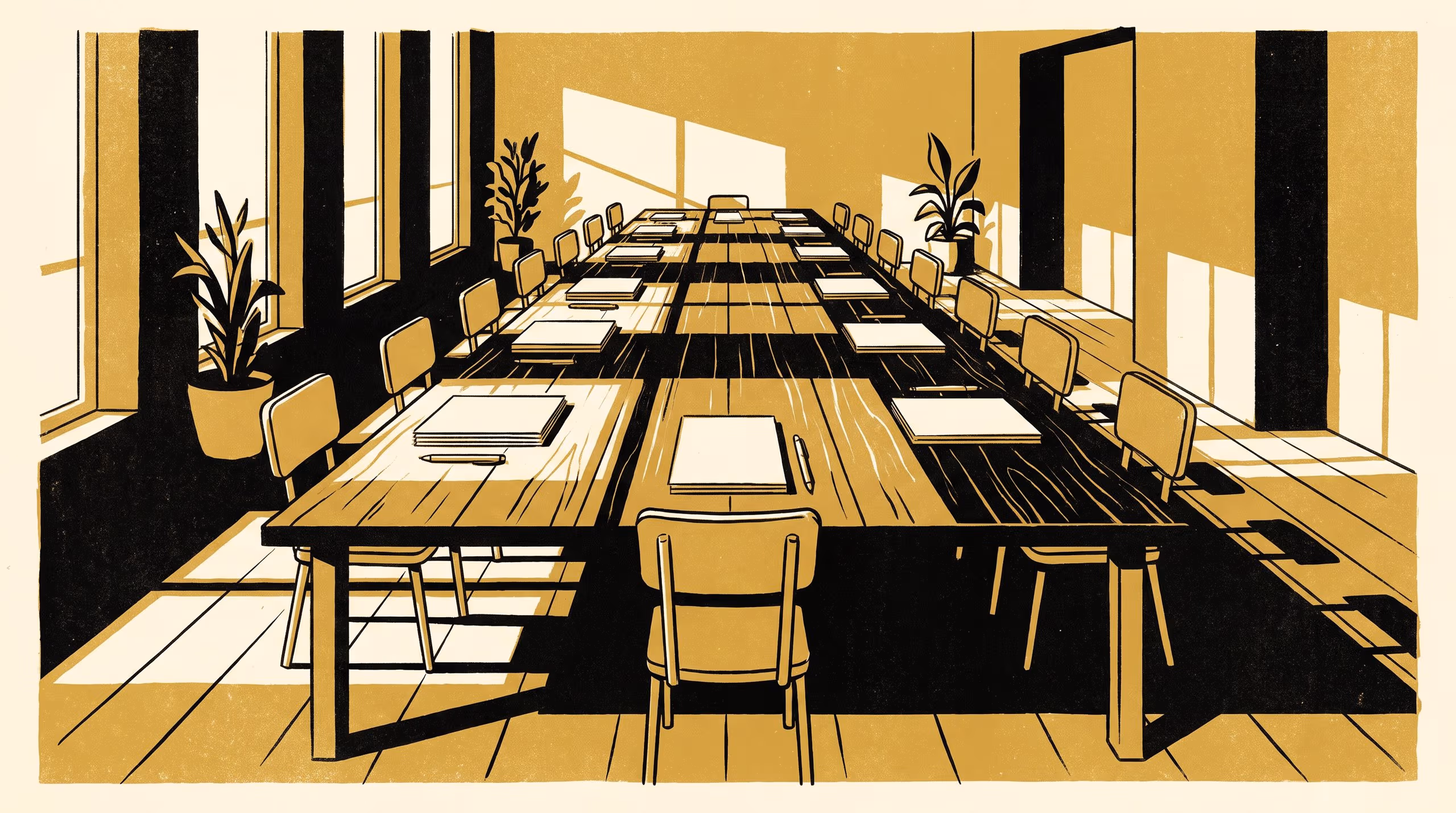 Illustration for Someone Has to Chair It: An invitation to study management