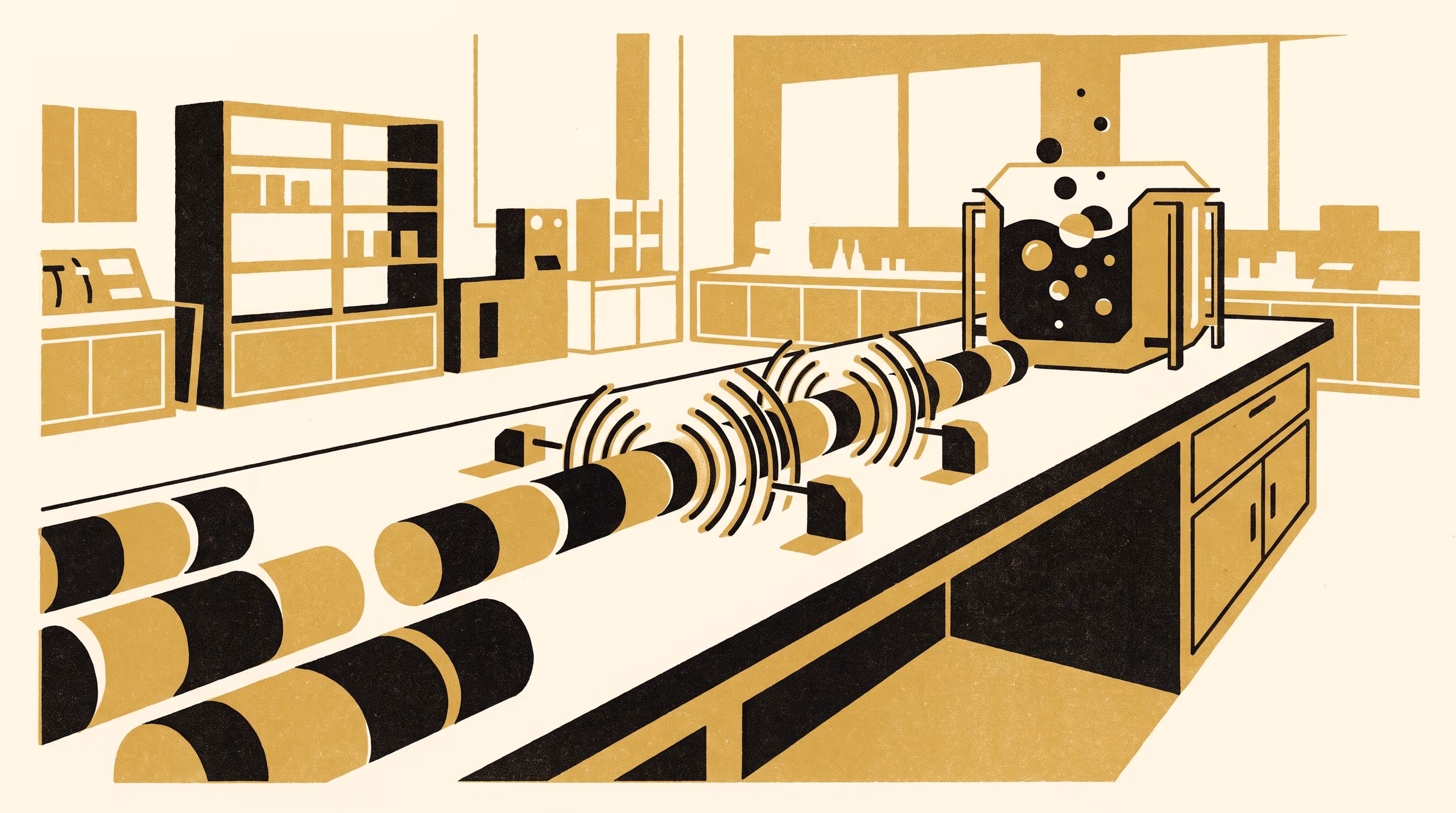Illustration for Sound It Out: Support the bench where rock is heard before it is cut