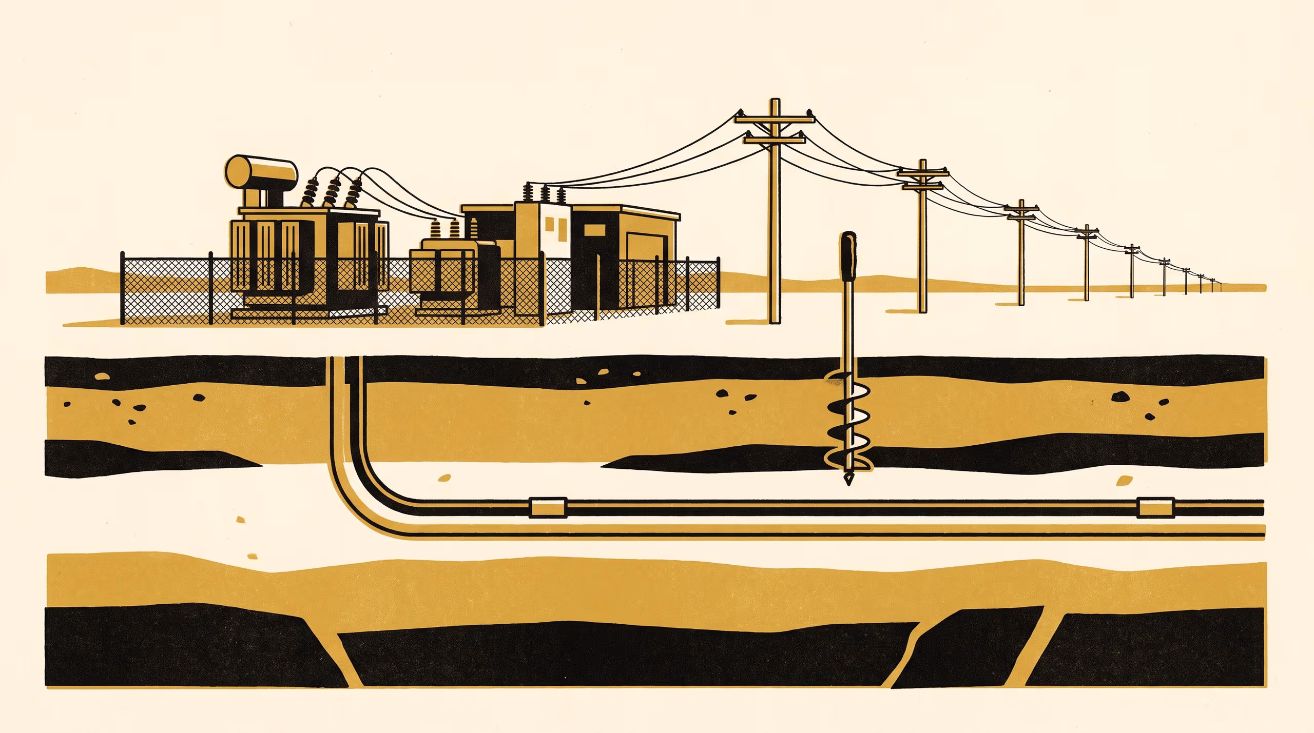 Illustration for Everything Plugs into the Ground: Earth science for the energy transition