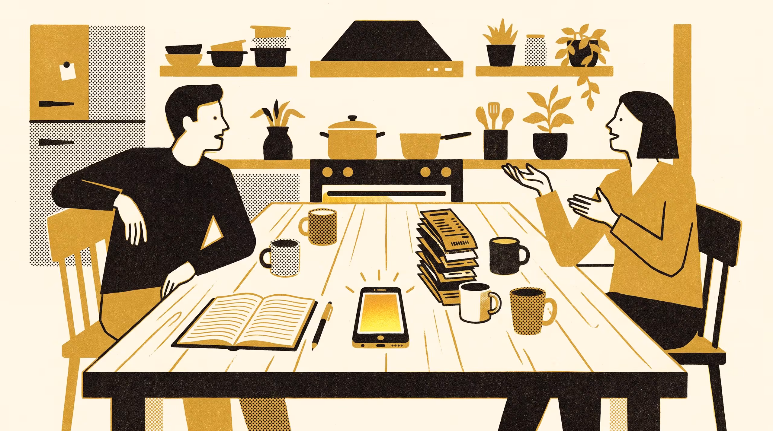 Illustration for Squared Up, Not Settled: An invitation.