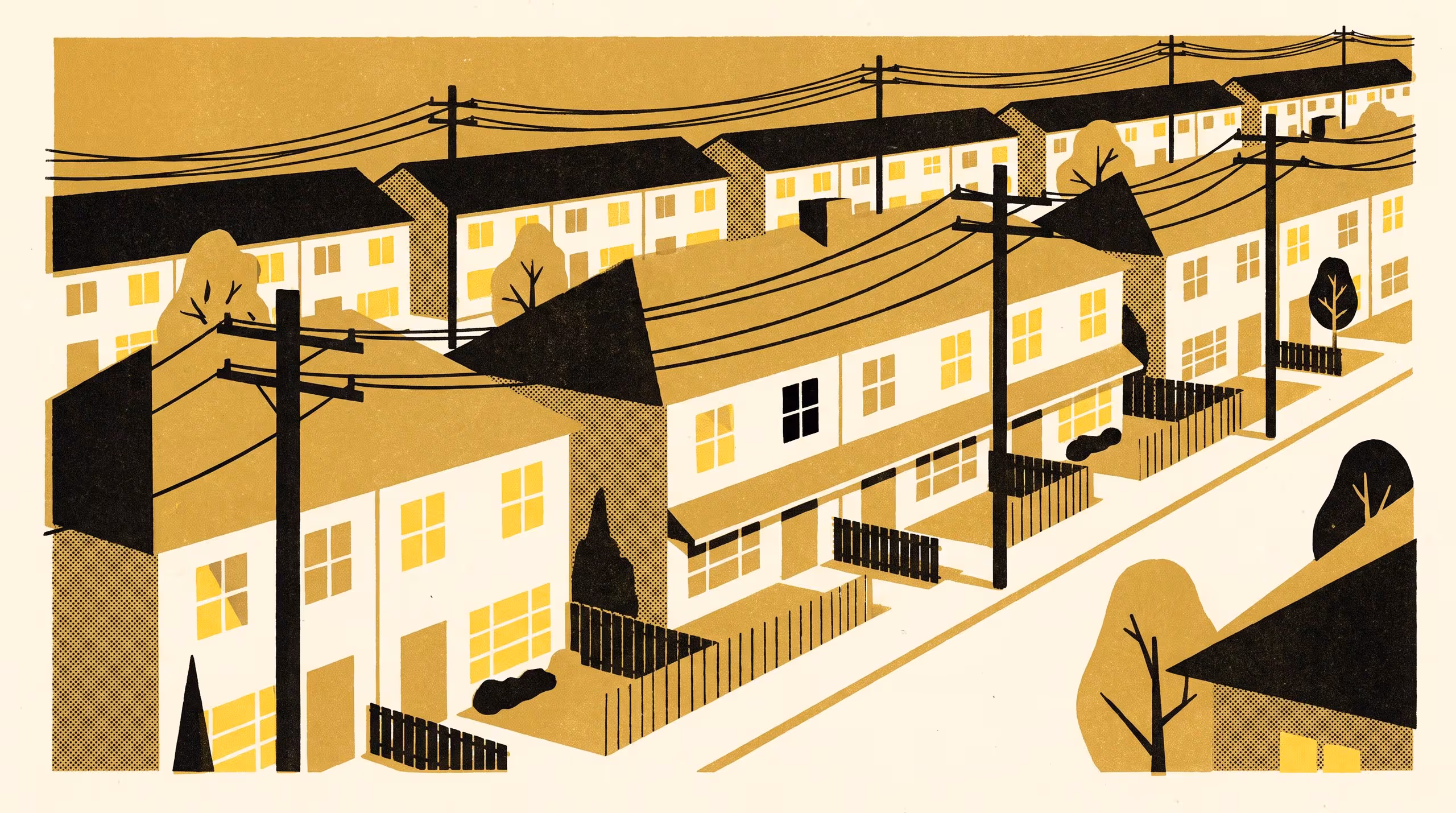Illustration for Whose Evening It Was: A Research-Showcase Brochure on the Requests Institutions Send Into Households
