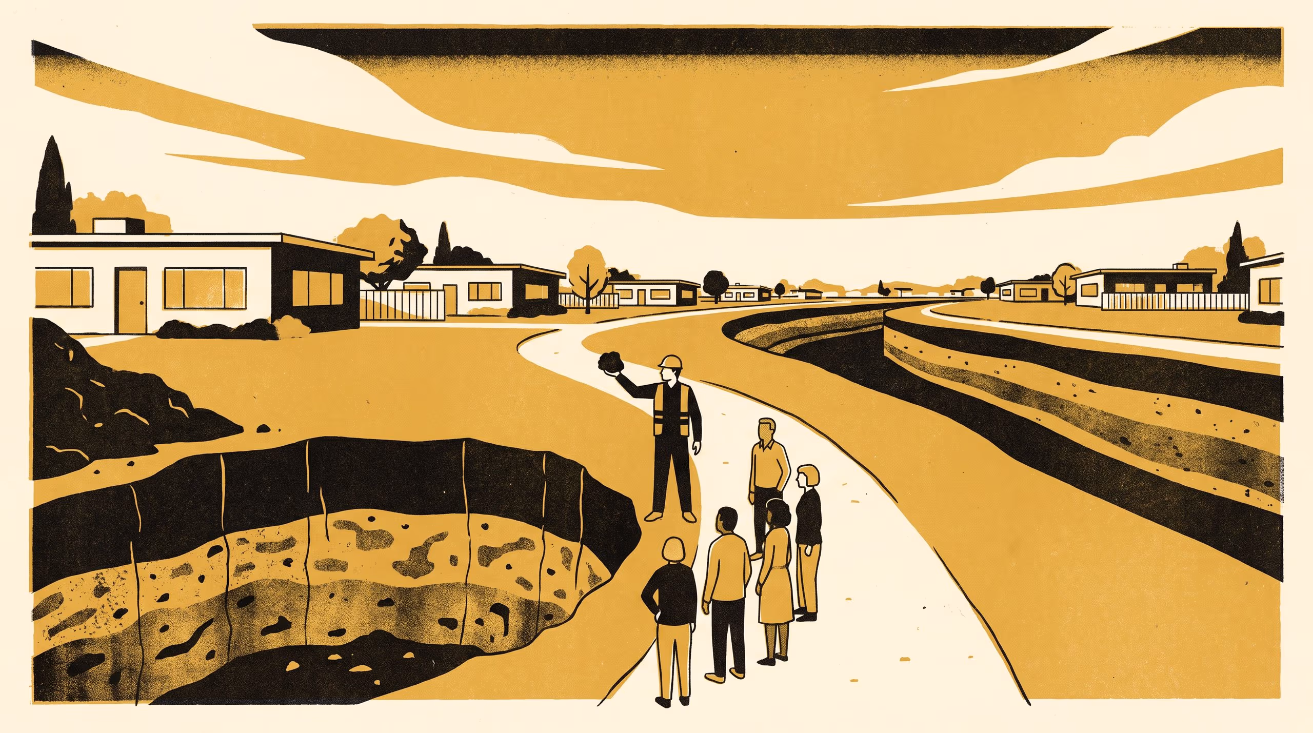 Illustration for The Colour of the Ground: The School of Underlying Conditions, and the city that stands on it