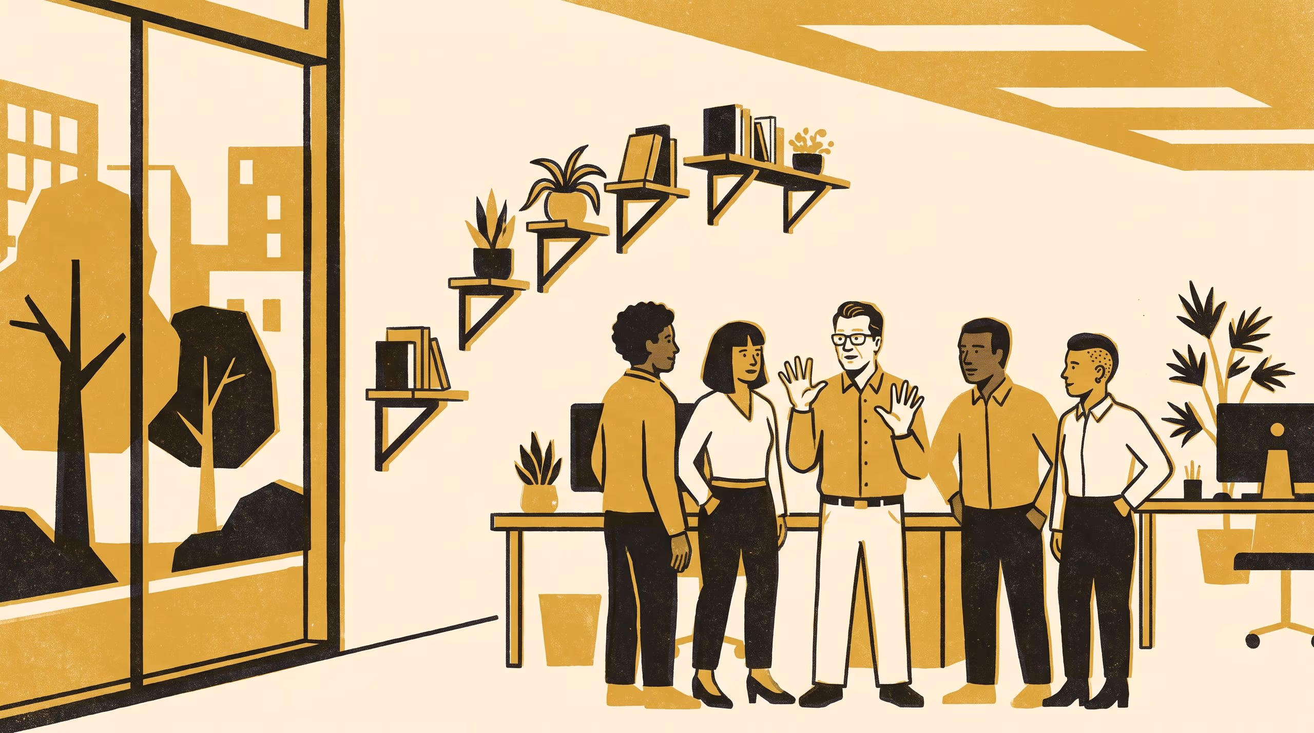 Illustration for How Ready Is Ready Enough?: Inside the University's research into what counts as ready, from the morning stand-up to the loading dock.