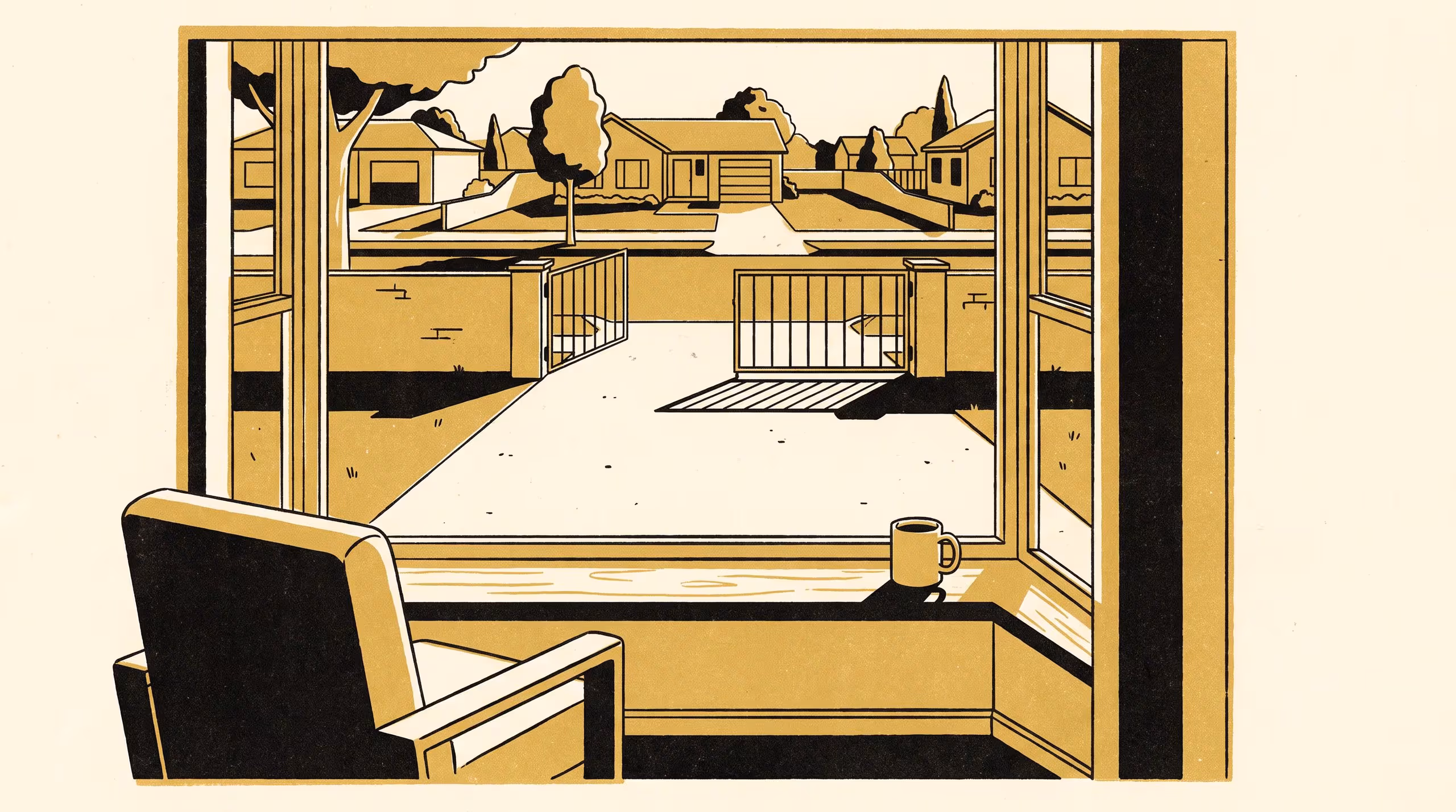Illustration for Between Eight and Twelve: A Research-Showcase Brochure on the Promised Arrival Window and the Waiting It Commits