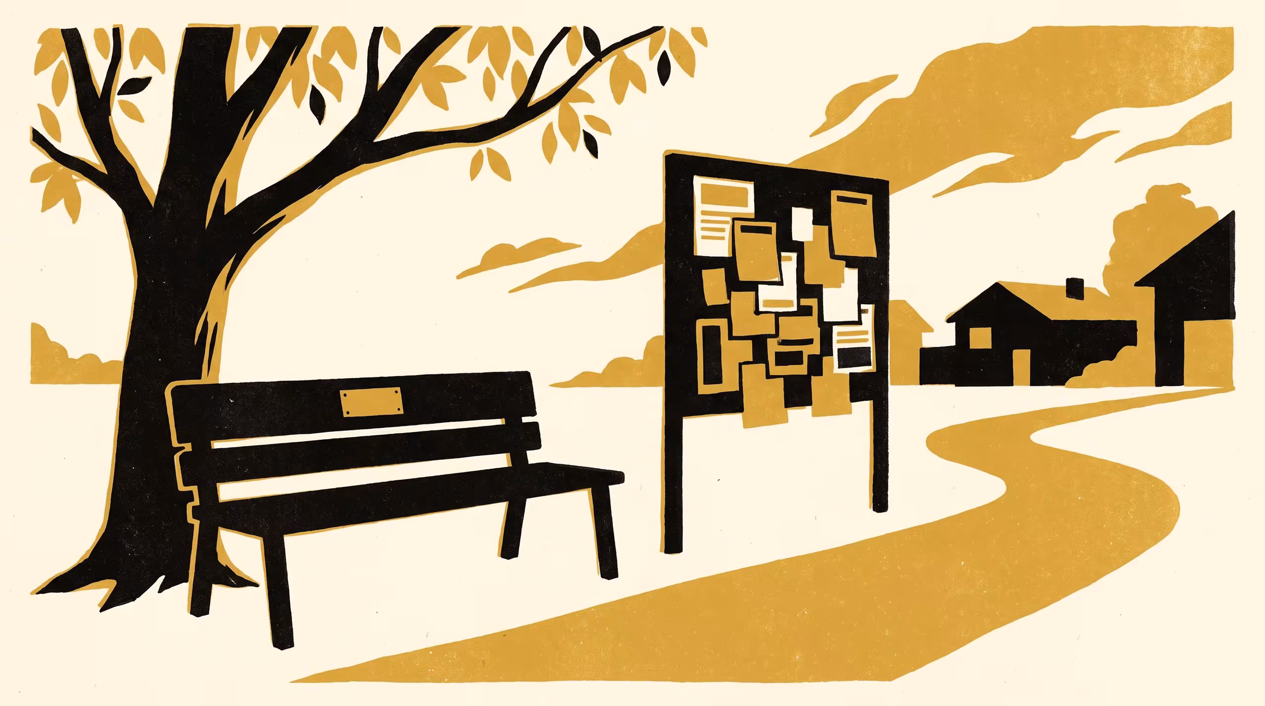 Illustration for The Record No One Assigned: A field guide to what a neighbourhood tracks without being told to.