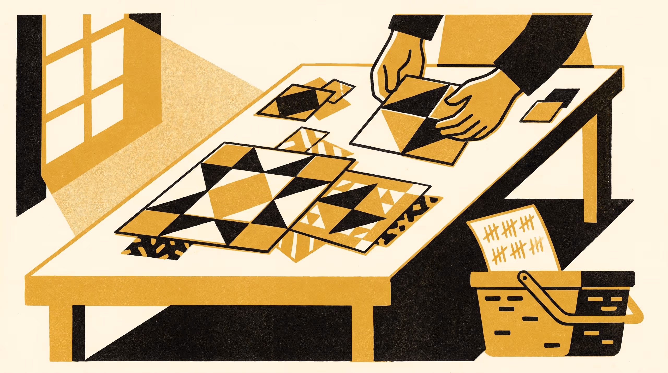 Illustration for What Does the Tally Actually Curate?: How a simple count comes to run the room.