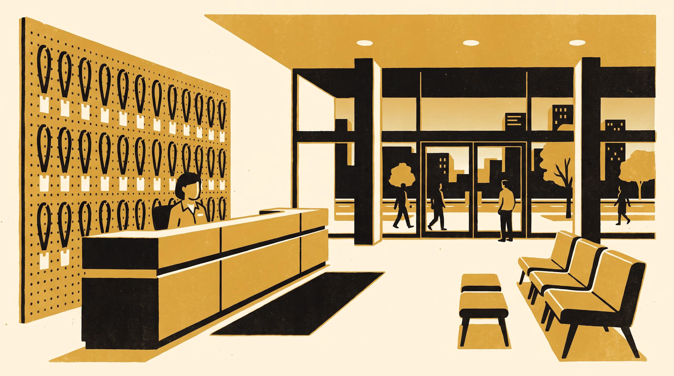 Illustration for BADGE: Building Admission and Departure Governance Evaluation