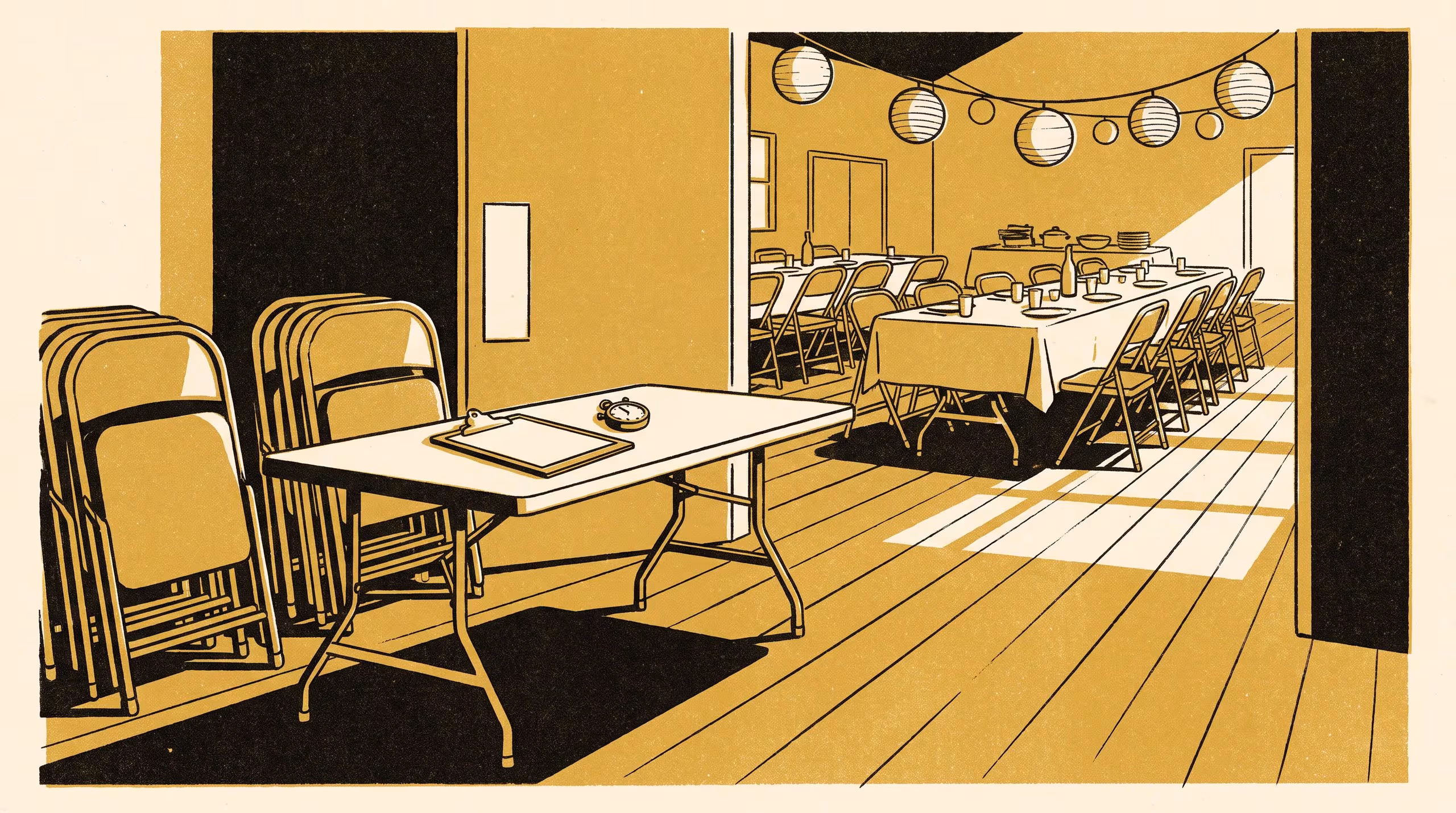 Illustration for Somebody Was Keeping Time: Three studies of the ordinary occasion and the record it leaves behind