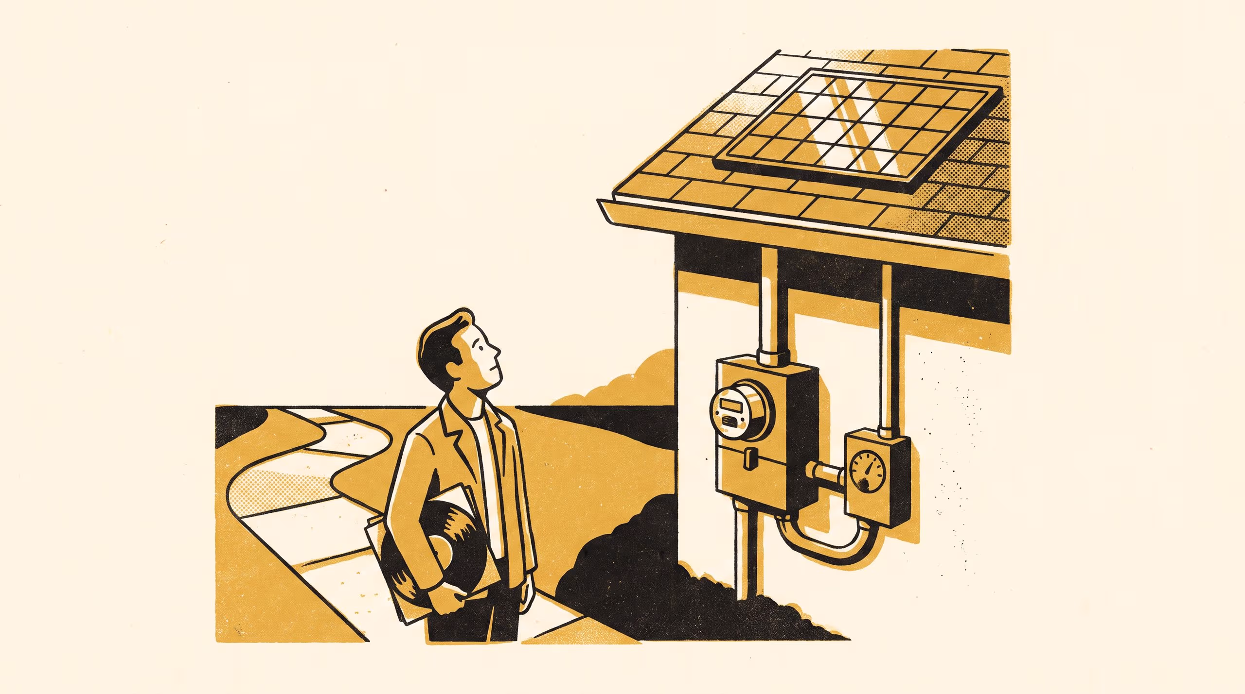 Illustration for A Slightly Different Question: Five Years Measuring a Home Solar App's Daily Self-Sufficiency Score Against an Independently Metered Grid Draw