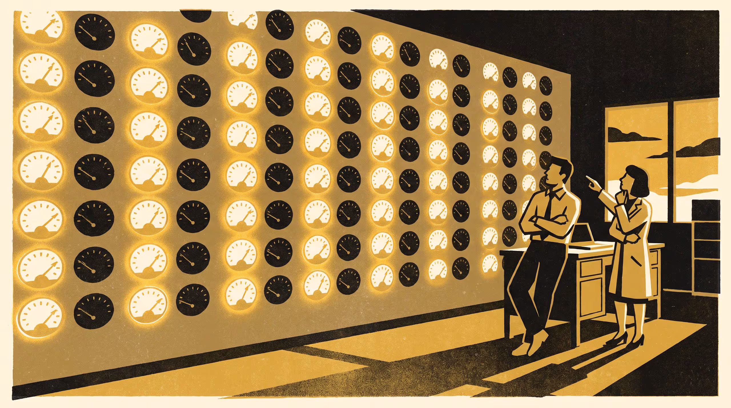 Illustration for Logged More, Lightened Less: Five Years of Pairing the University's AI-Assistant Session Counts Against an Independently Audited Workload