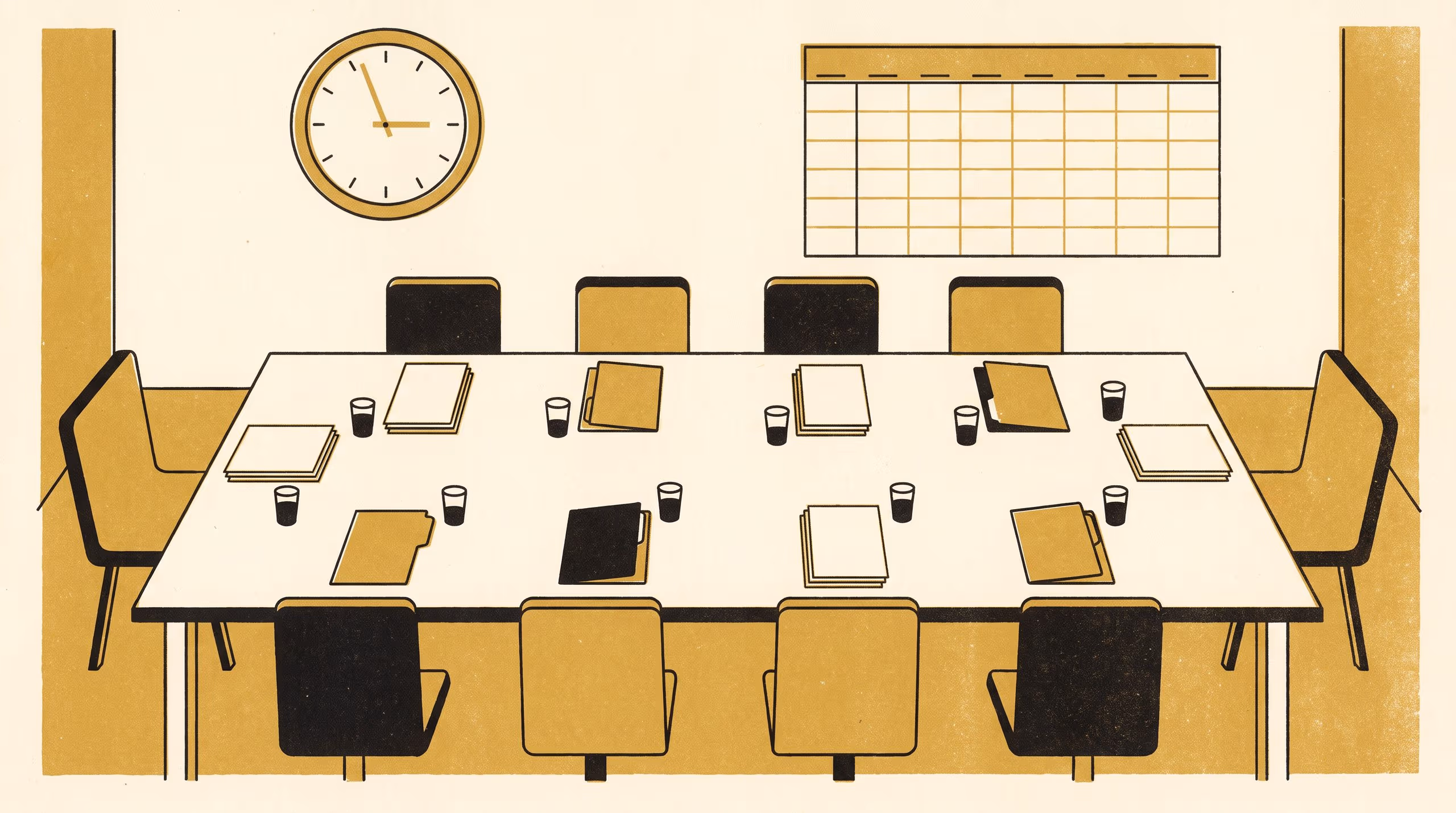 Illustration for Four Meetings a Year: How Investment Committees Review, Benchmark and Report Performance: Impact Report 2021–2026