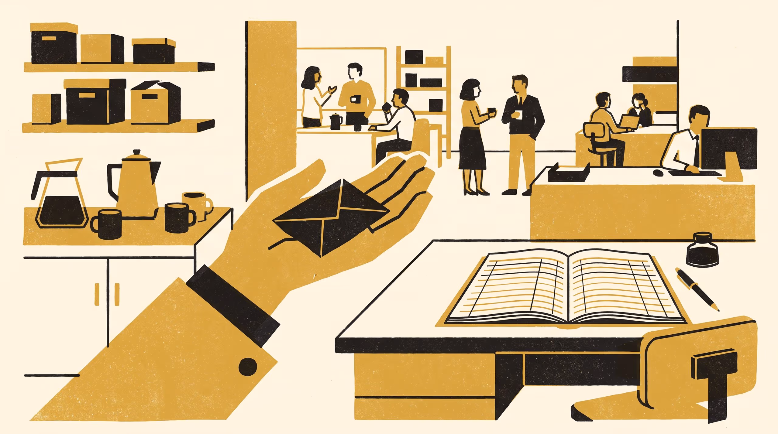 Illustration for TERM: The Terminology Escalation Review Mechanism, and How Break-Room Slang Reaches an Enterprise Agreement