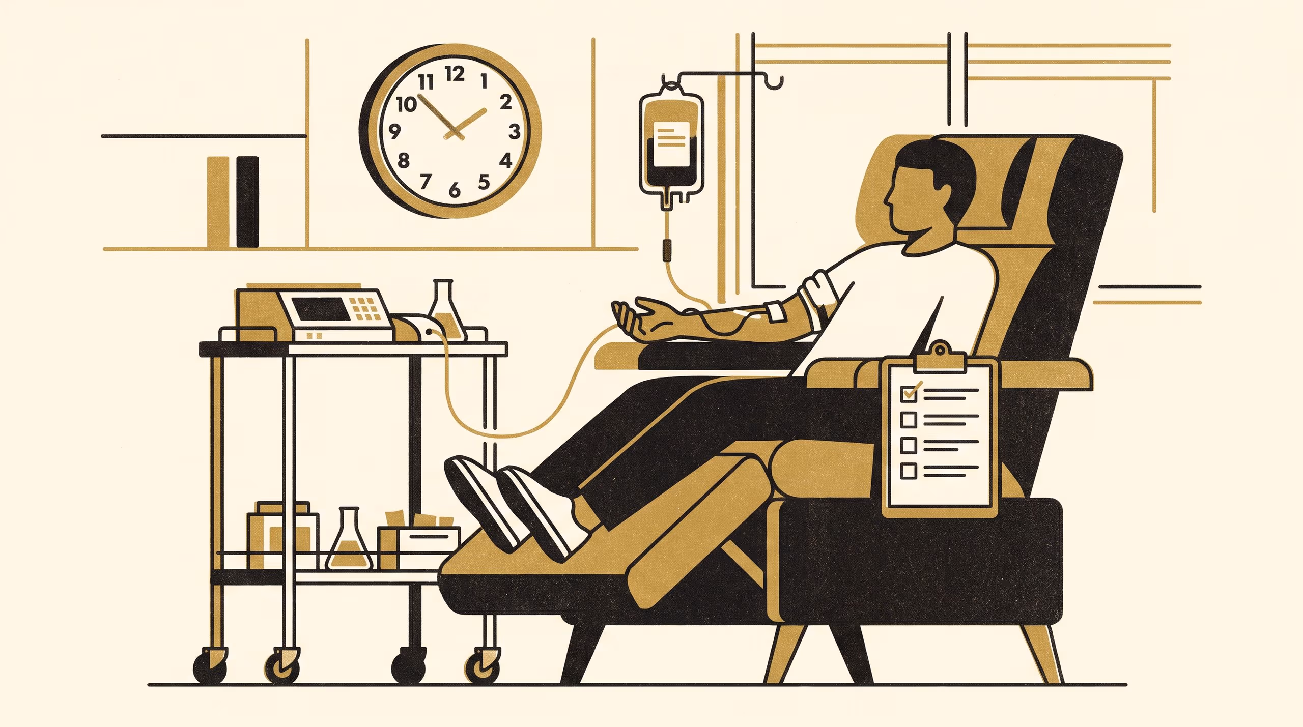 Illustration for Attended, Not Donated: Validating a Blood Donation Centre's Next-Eligible-to-Donate Reminder Against Its Own Completed-Draw Records