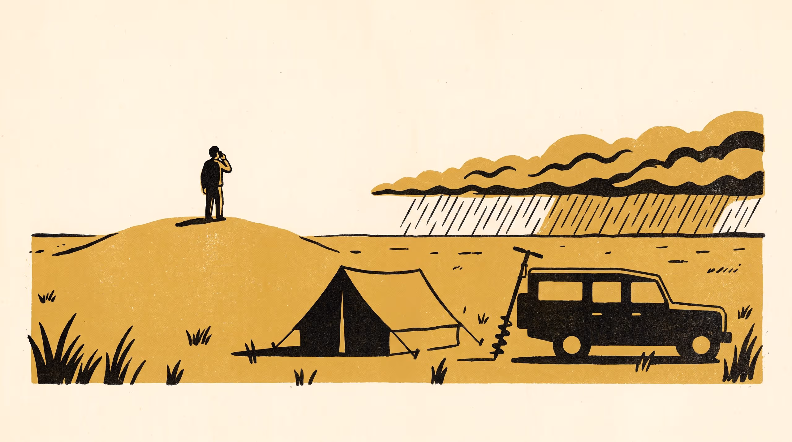 Illustration for Calling About the Weather: Attachment Orientation and the Evening Call Home from Field Camp