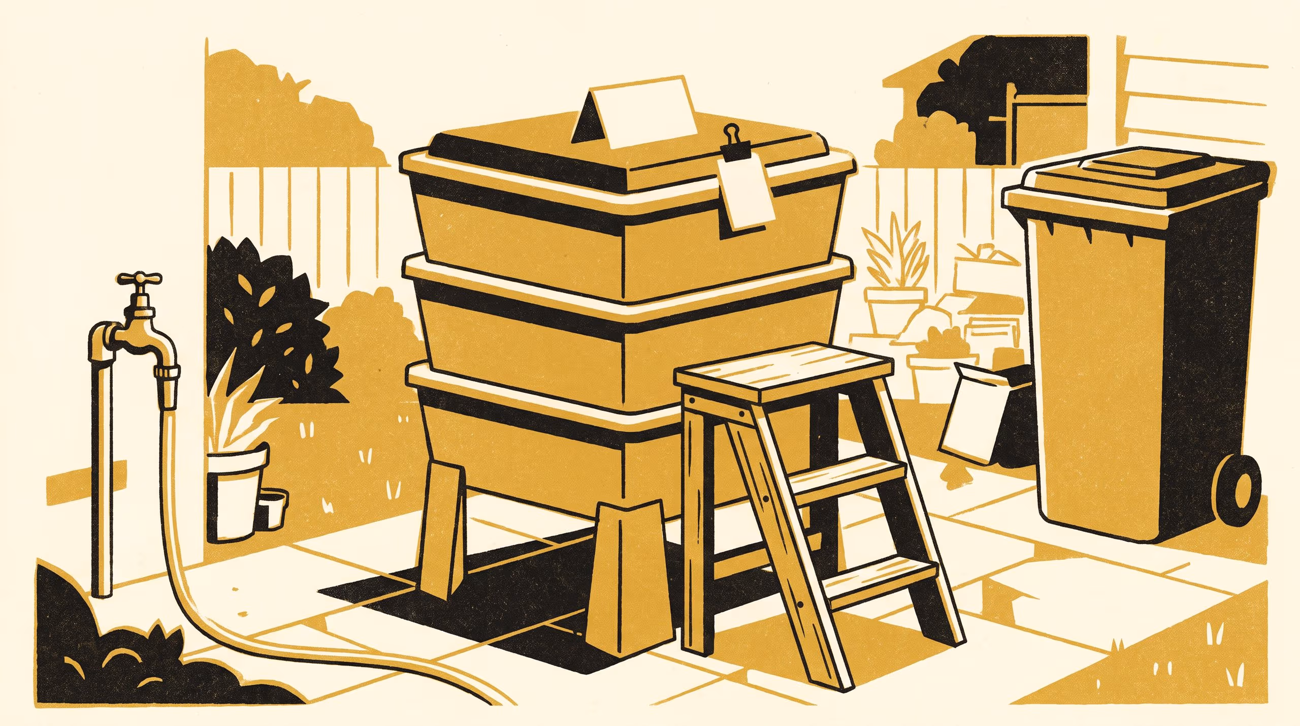 Illustration for Compliant, Not Composting: A Reliability Study of a Five-Level Vermiculture Maturity Model Across 356 Backyard Worm Farms, and the Street-Level Compost-Bin Discount It Now Gates