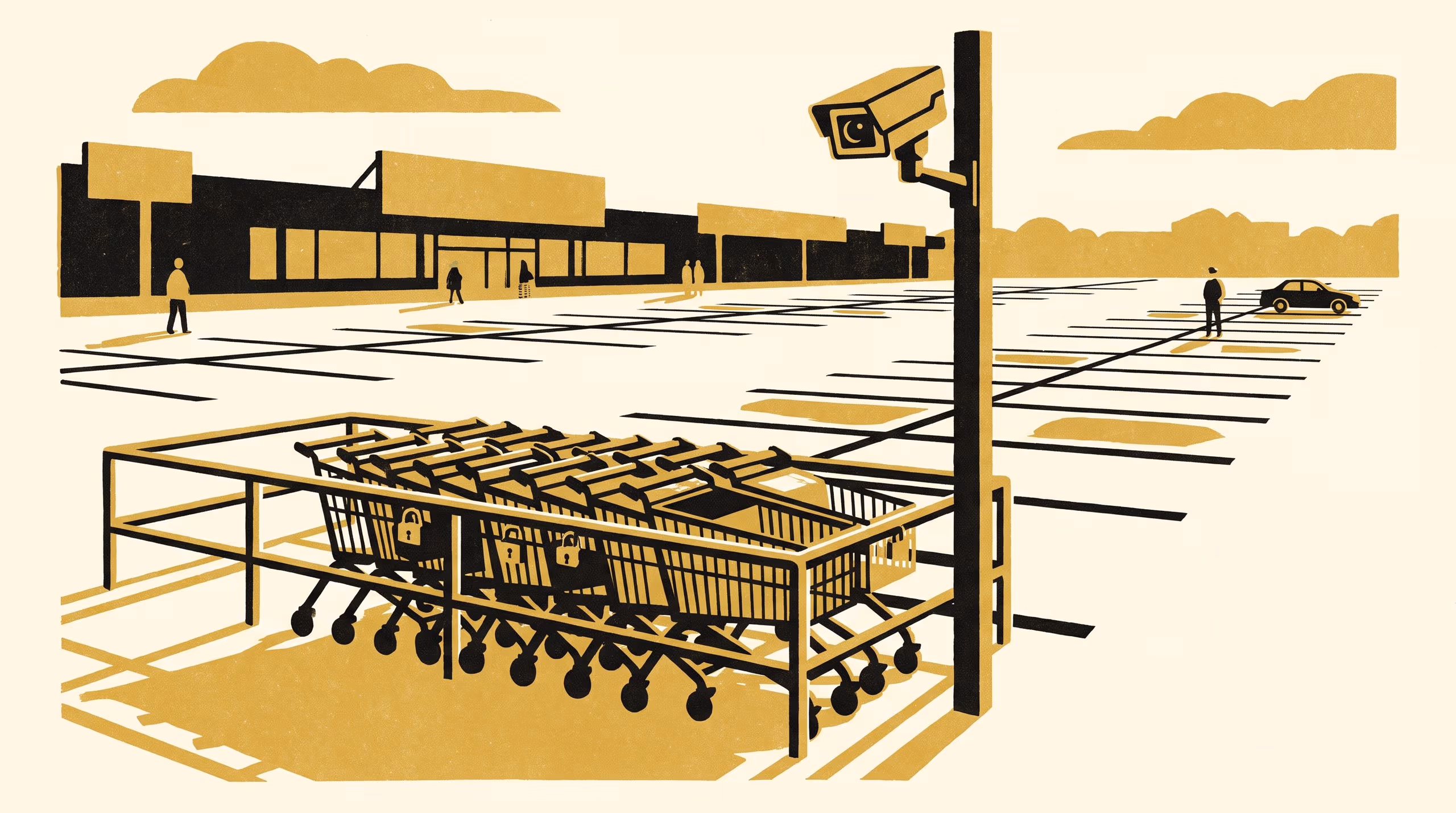 Illustration for Should One Week of Trolley-Return Behaviour Decide Who Keeps the Near Bay?