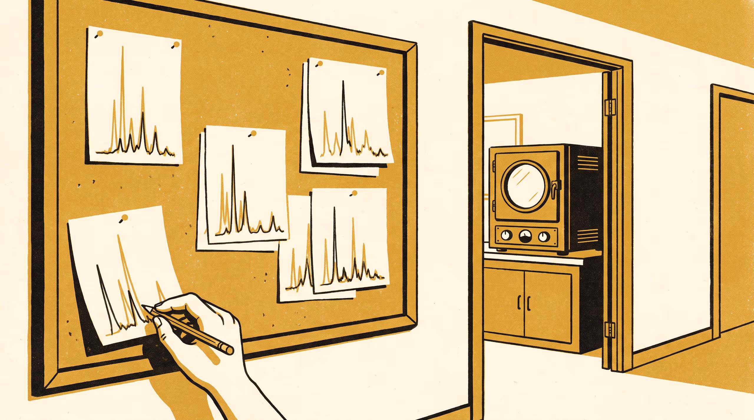 Illustration for The Look, the Report and the Calendar: How a Structure Refinement Comes to Be Finished in a Shared Diffraction Laboratory