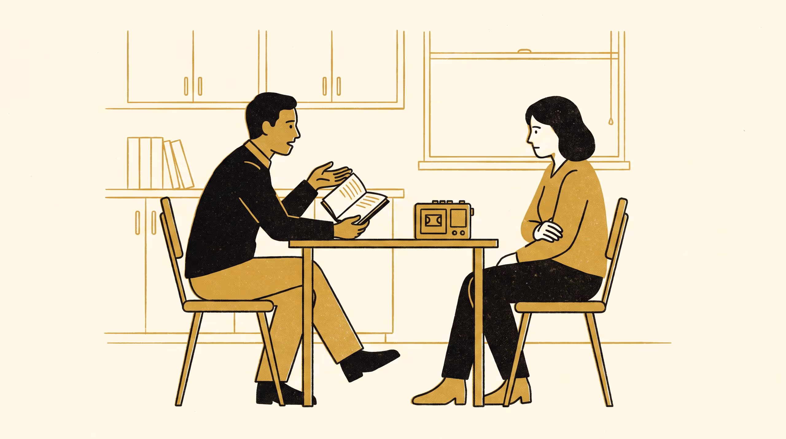 Illustration for RLI: The Reflective Language Index and What Shift Managers Say Actually Happens in a Recorded Performance Review