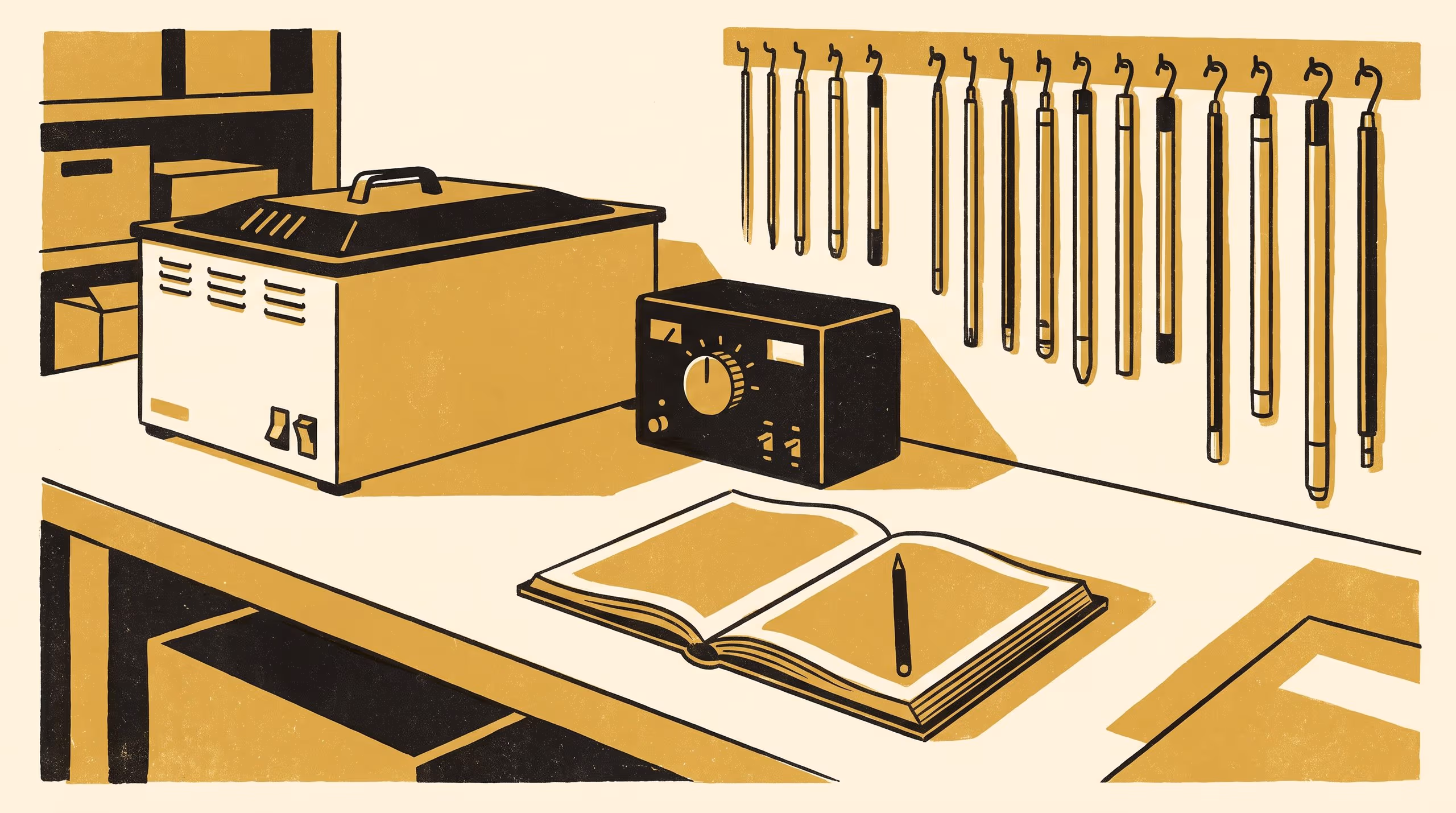Illustration for Stood Since Thursday: Rested Water and the Making of a Cavitation Threshold in One Workshop's Tank Logbooks