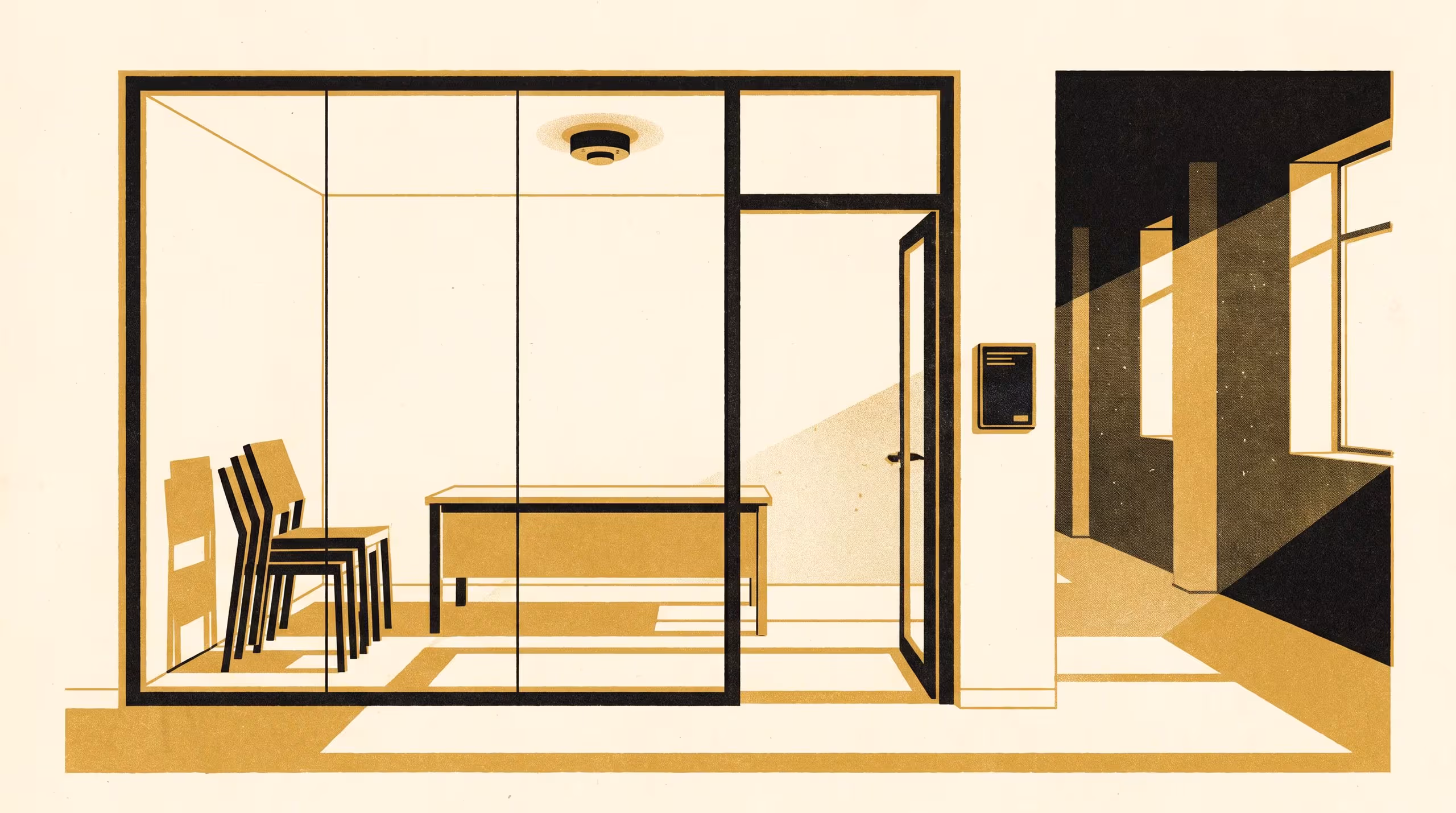 Illustration for Grace Under a Timer: A Rule-Based Release Agent for Booked-but-Empty Study Rooms, and How Often It Evicts Students Who Arrived a Few Minutes Late