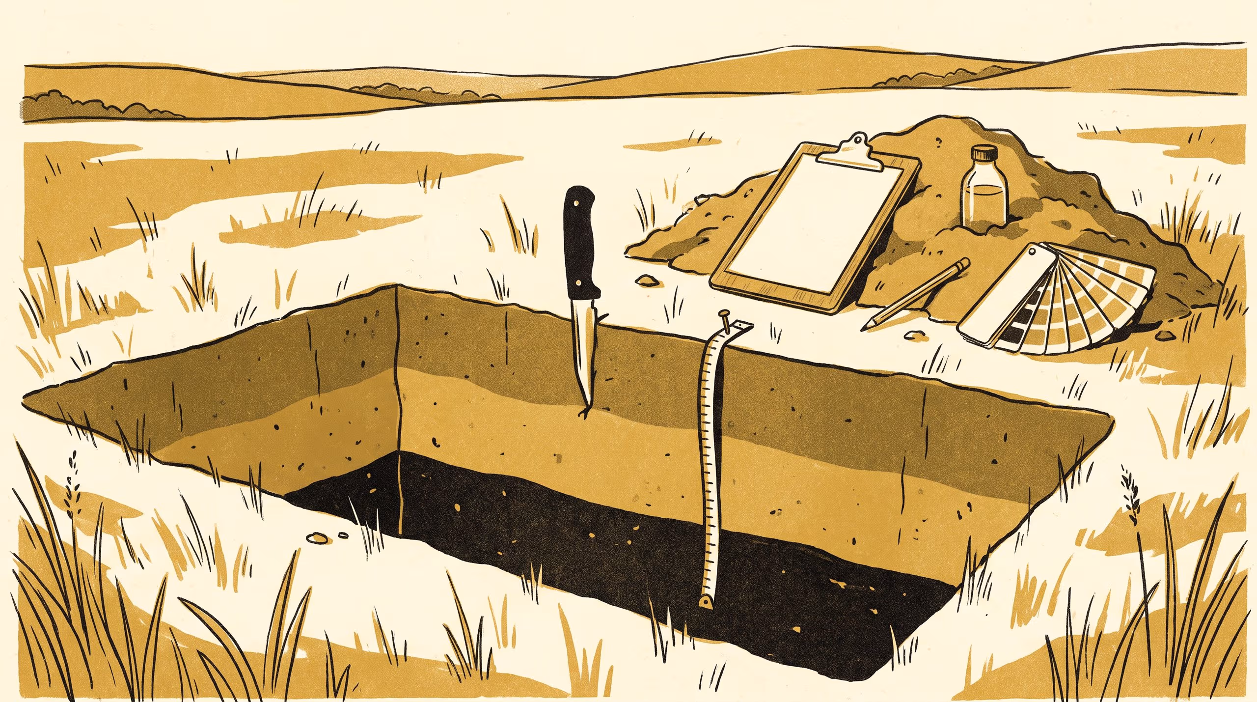 Illustration for Where the Knife Goes: A Link Analysis of the Soil Pit as a Workstation