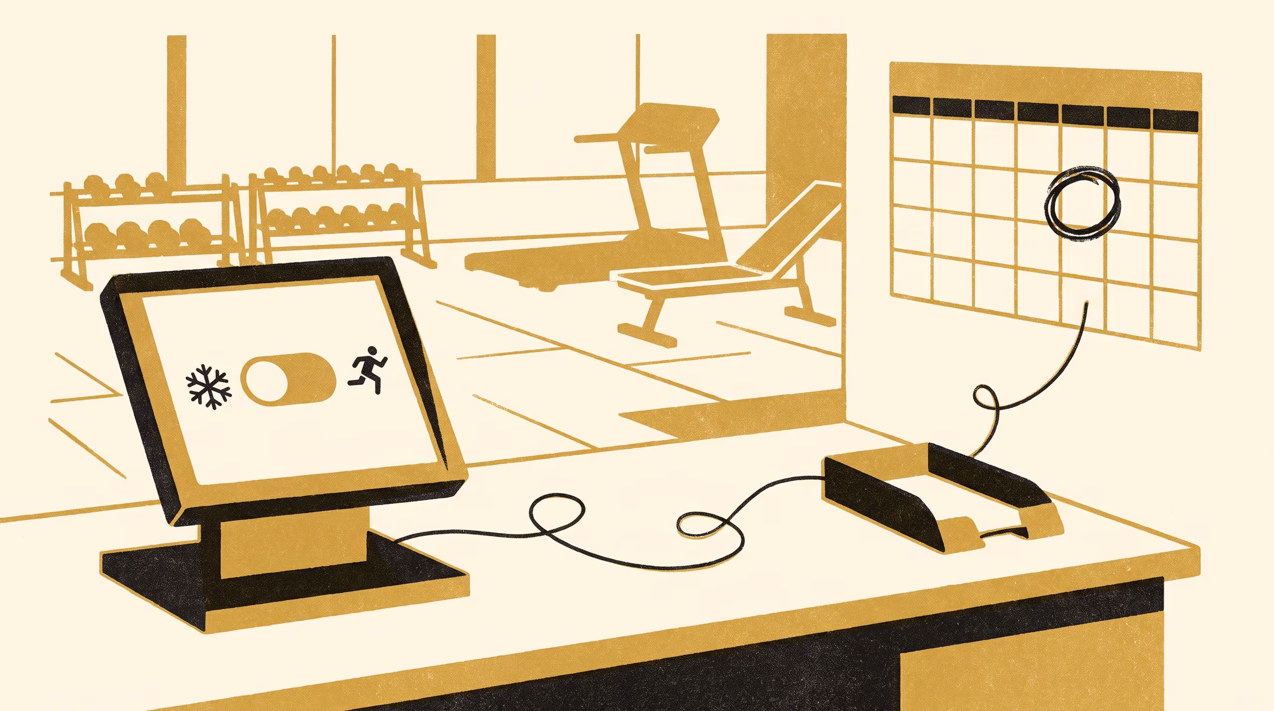 Illustration for The Batch Was Already Running: A Null-Result Comparison of Self-Service and Staff-Processed Gym Membership Freeze Requests
