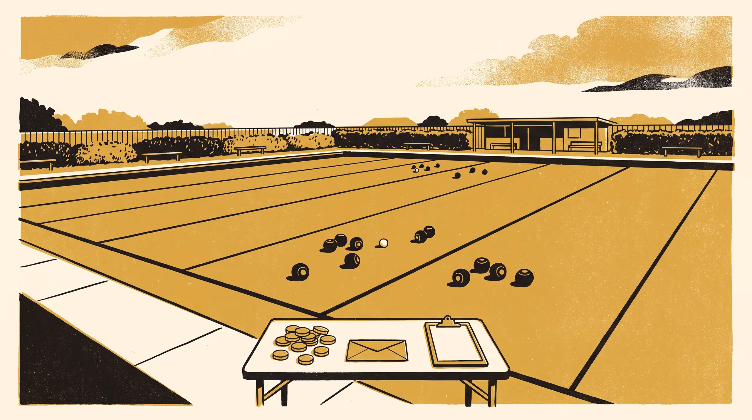 Illustration for Randomising Team Pairing at a Suburban Lawn Bowls Club: A Preregistered Null Result