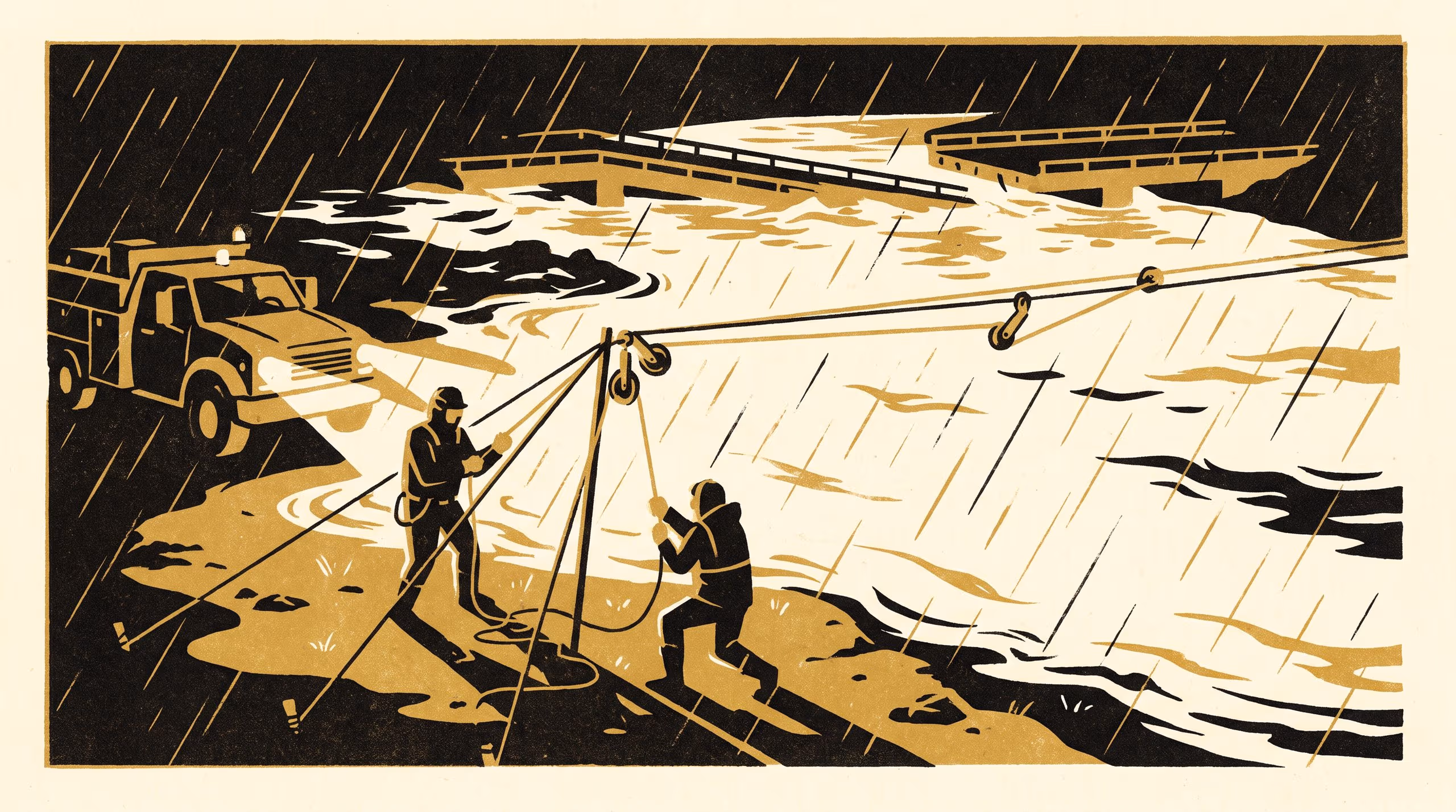 Illustration for The Best Week We Ever Had: Appreciative Inquiry in a Hydrography Section Whose Positive Core Was a Flood