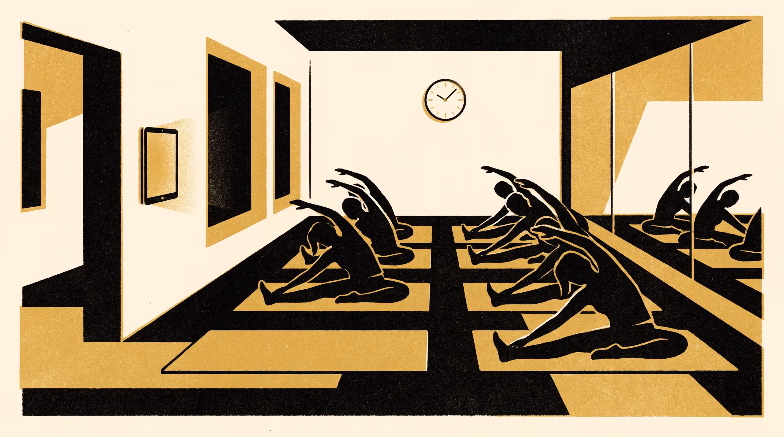 Illustration for The Number Stayed Clean: A Quasi-Experiment on a Suburban Gym Chain's Booking-Reliability Score, Comparing Attendance and Cancellation Timing Before and After Its Introduction