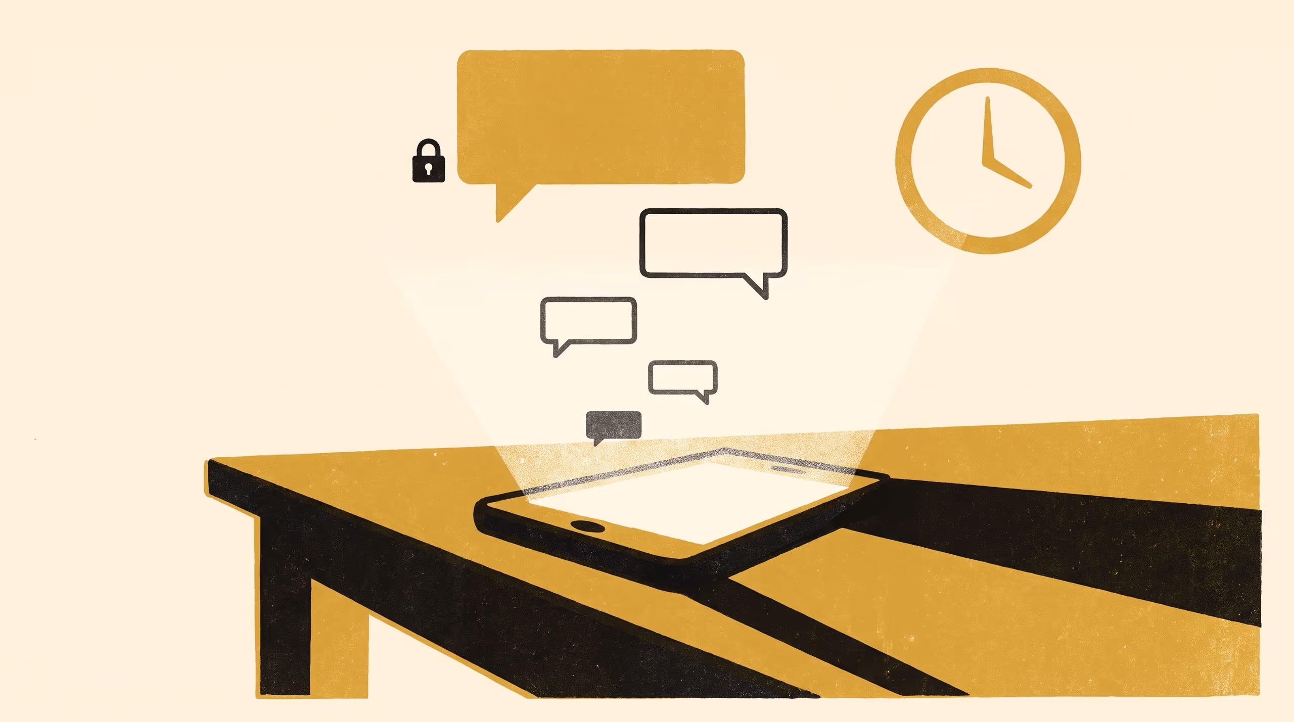 A scheduling tool locks in group-chat meeting times and mutes the rest