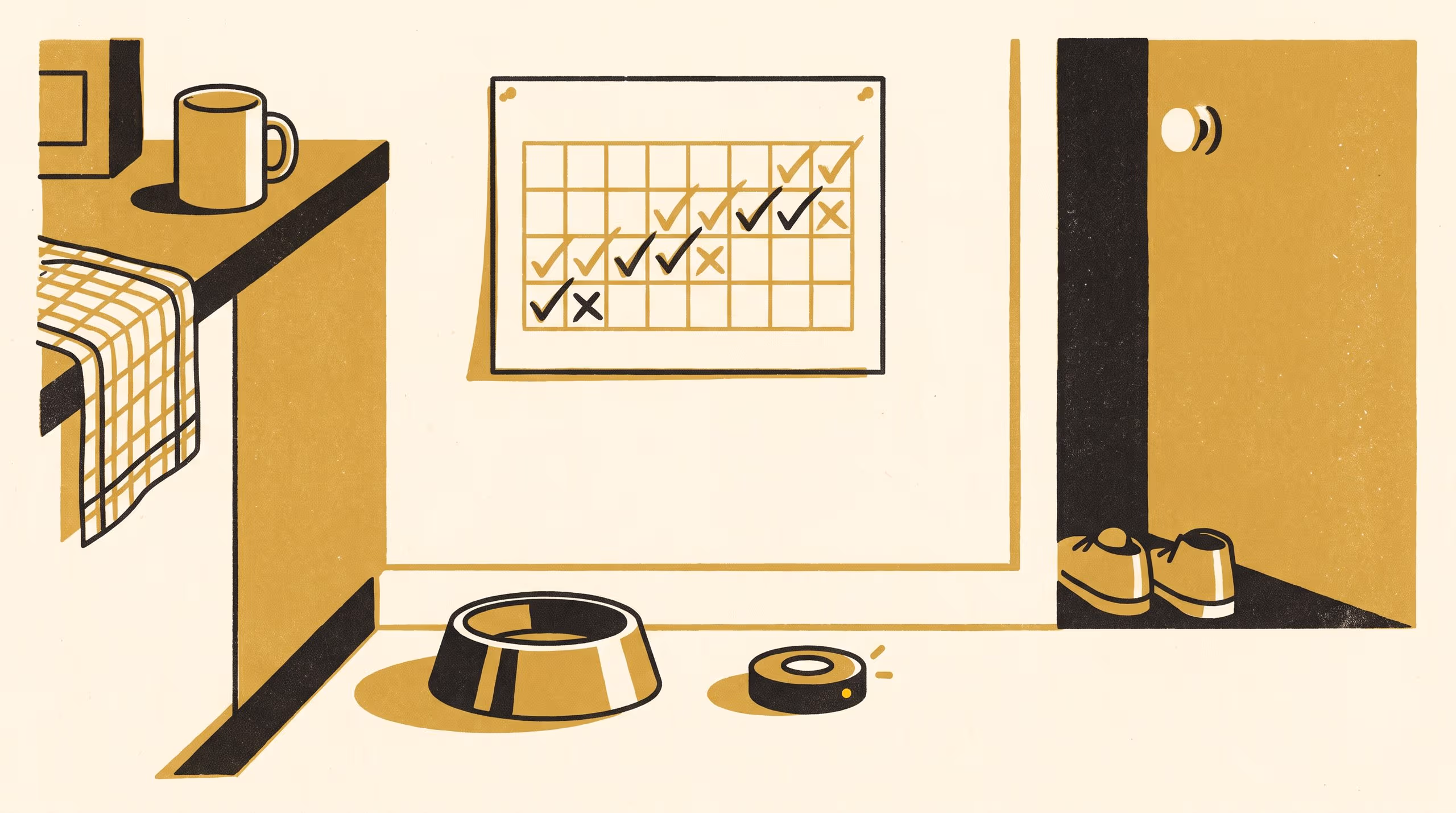 Illustration for Gamified Streaks Do Not Reduce a Share House's Missed Pet Feedings