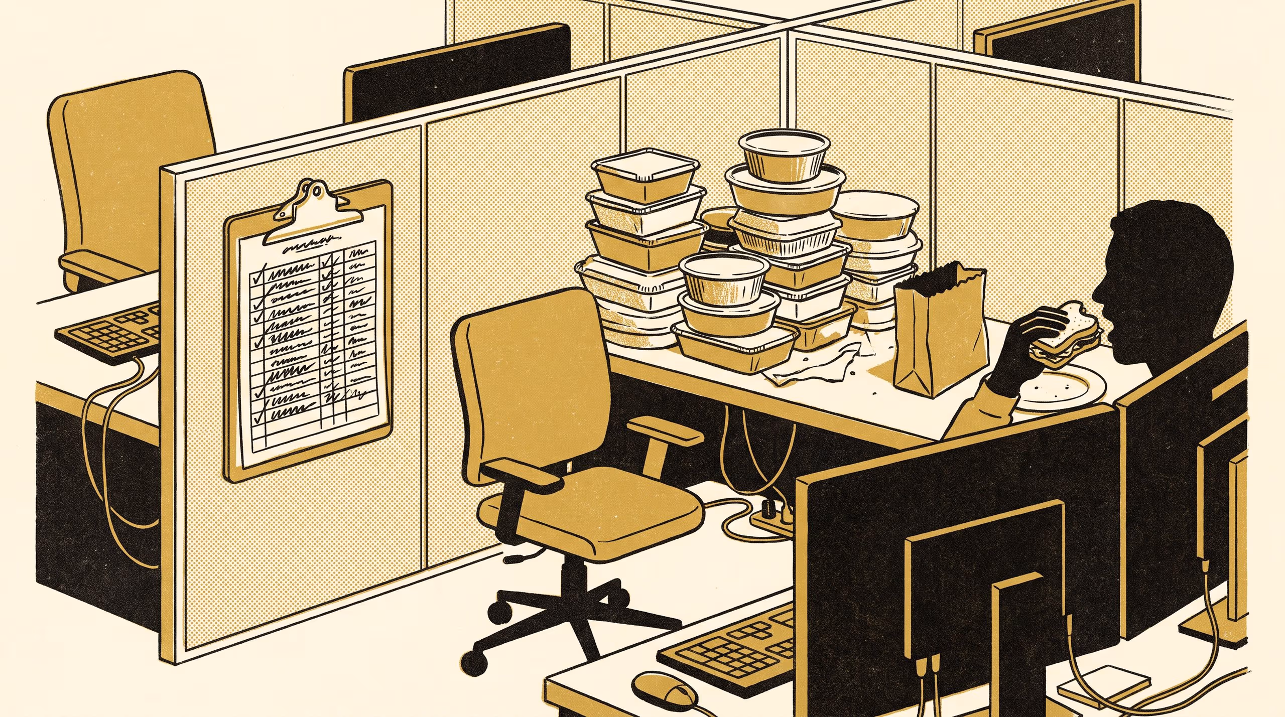 Illustration for Ordered, Not Eaten: A Single-Site Case Study of a Lunch-Order Spreadsheet's Free-Delivery Threshold