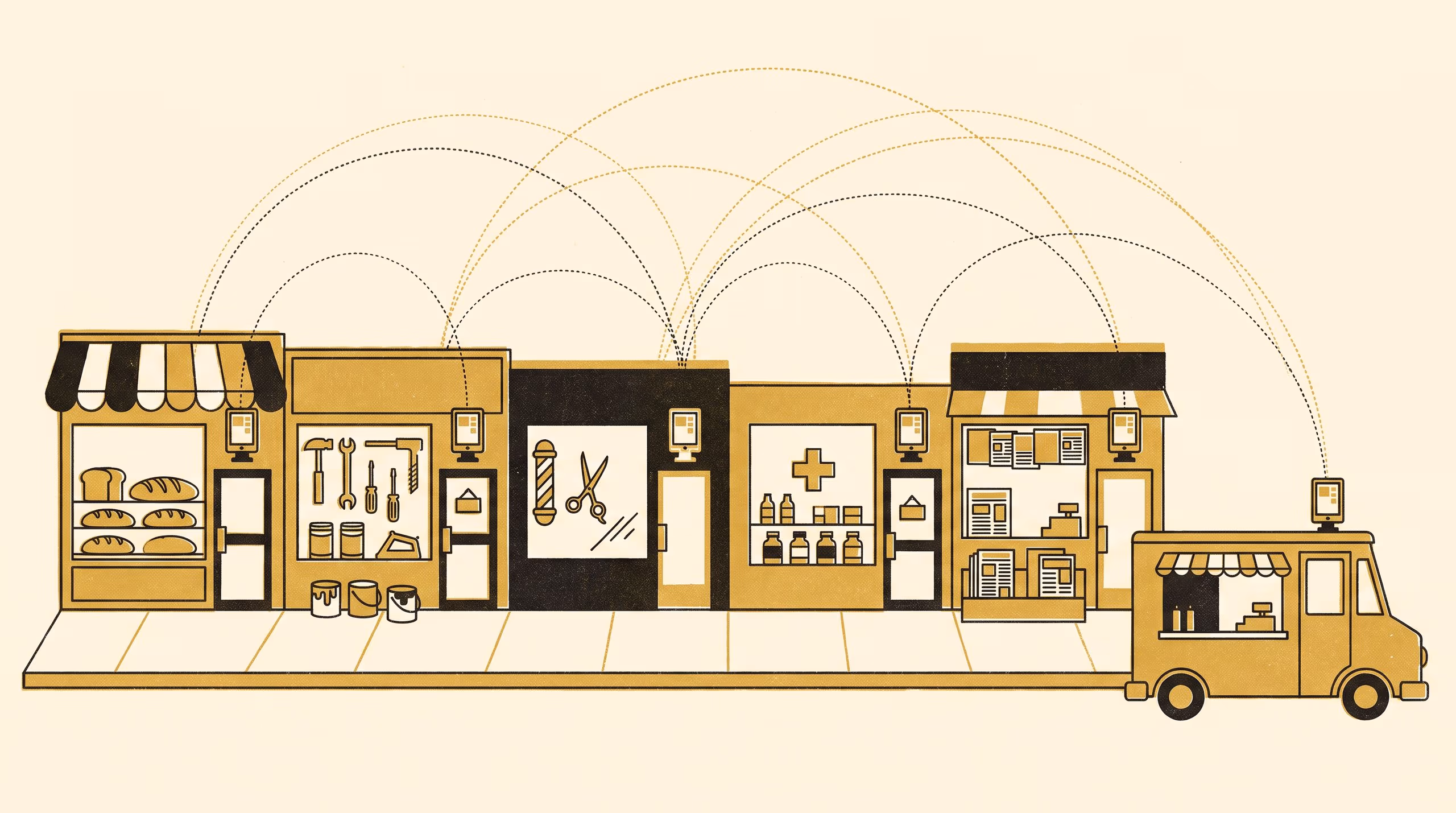 Illustration for Merged, Not Met: Vector Clocks, a Tie-Break Heuristic, and the Marketing Rebate a Strip Mall No Longer Splits by Meeting