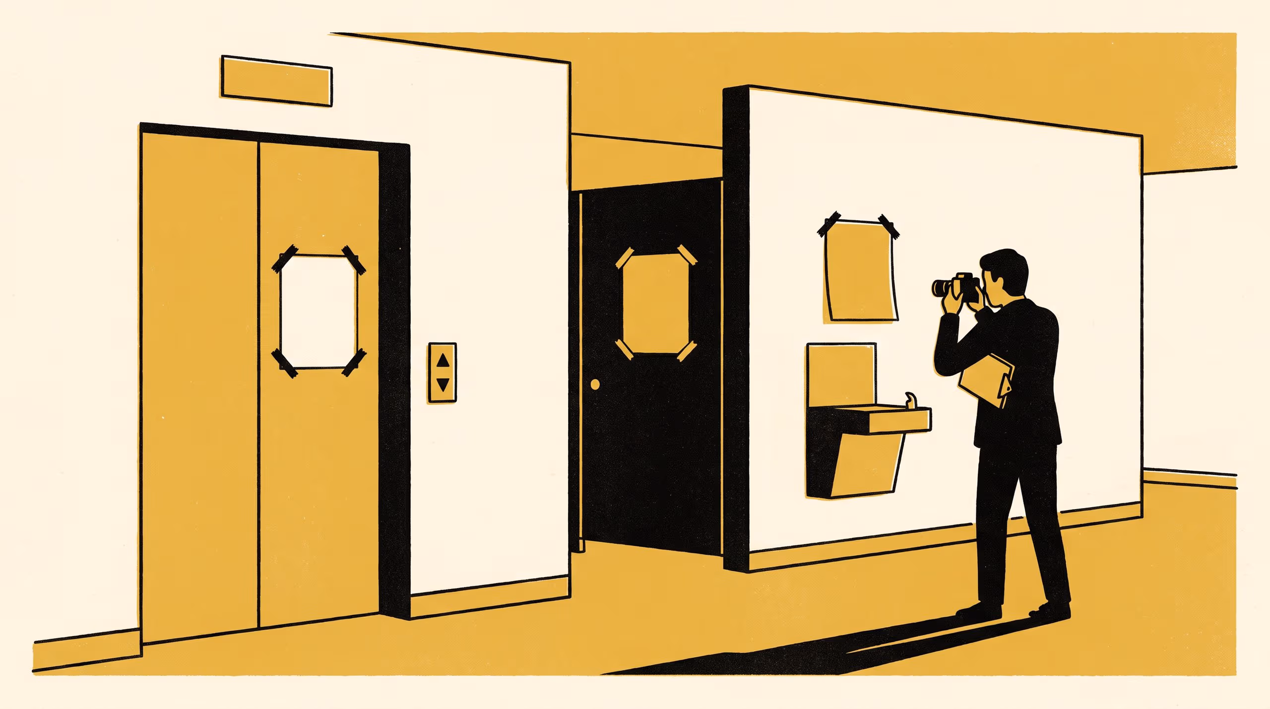 Illustration for The Notice Is the Repair: A Systematic Review and Risk-of-Bias Appraisal of Restoration-Time Reporting in Out-of-Order Notices at Council Public Facilities